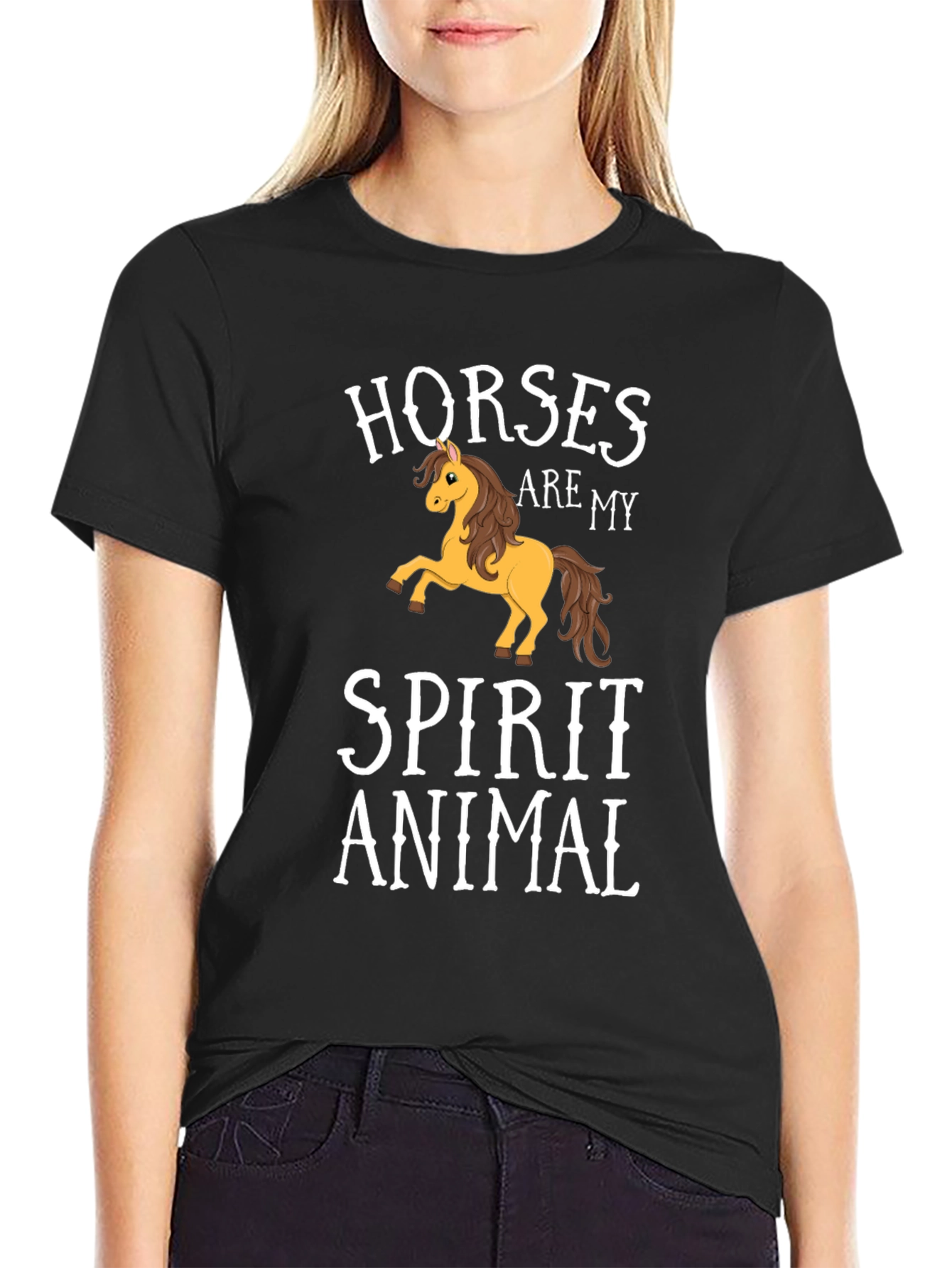 Horses Are My Spirit Animal T-Shirt