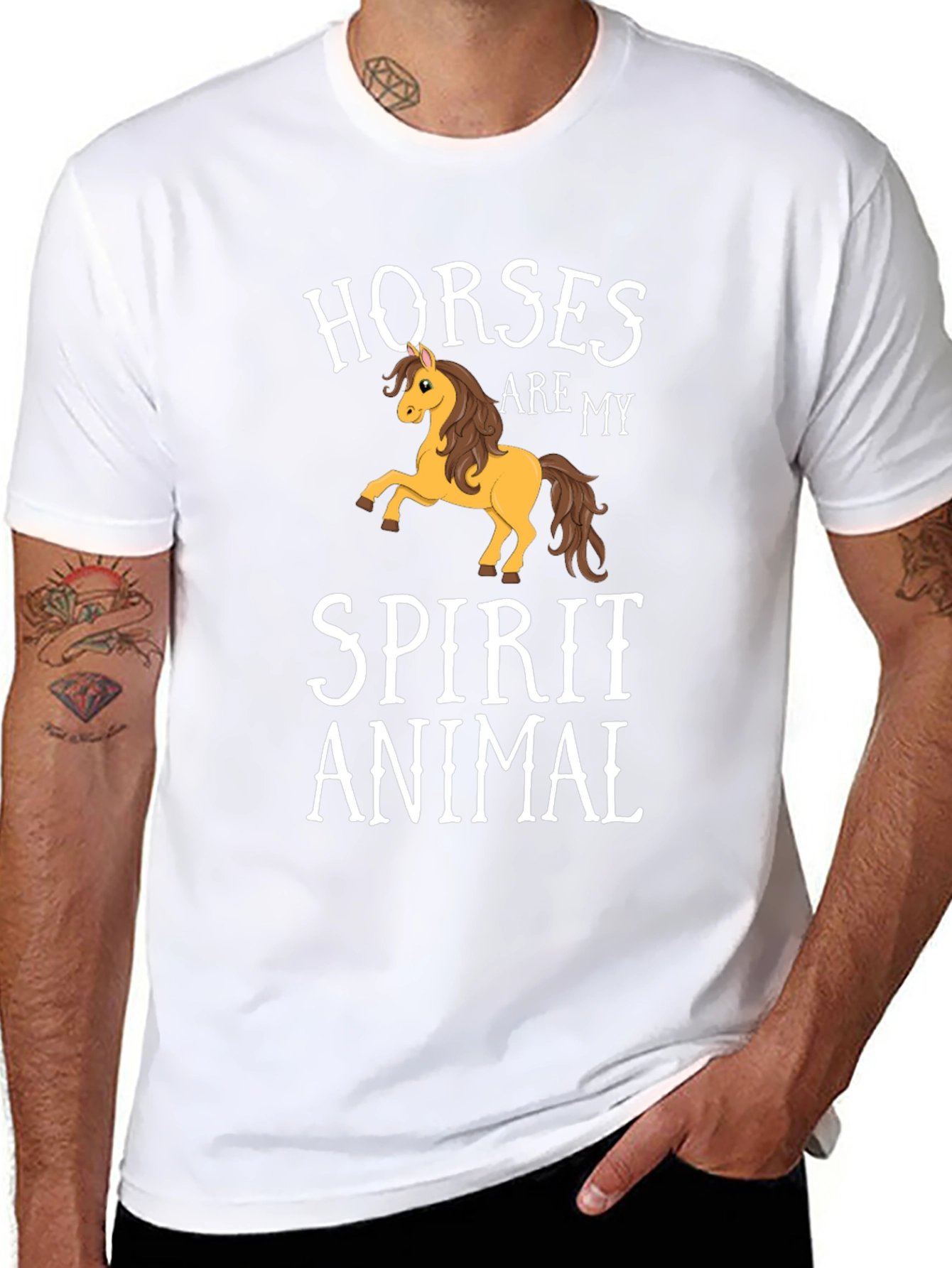 Horses Are My Spirit Animal T-Shirt