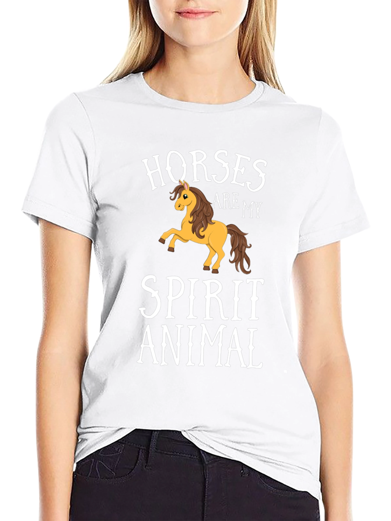 Horses Are My Spirit Animal T-Shirt