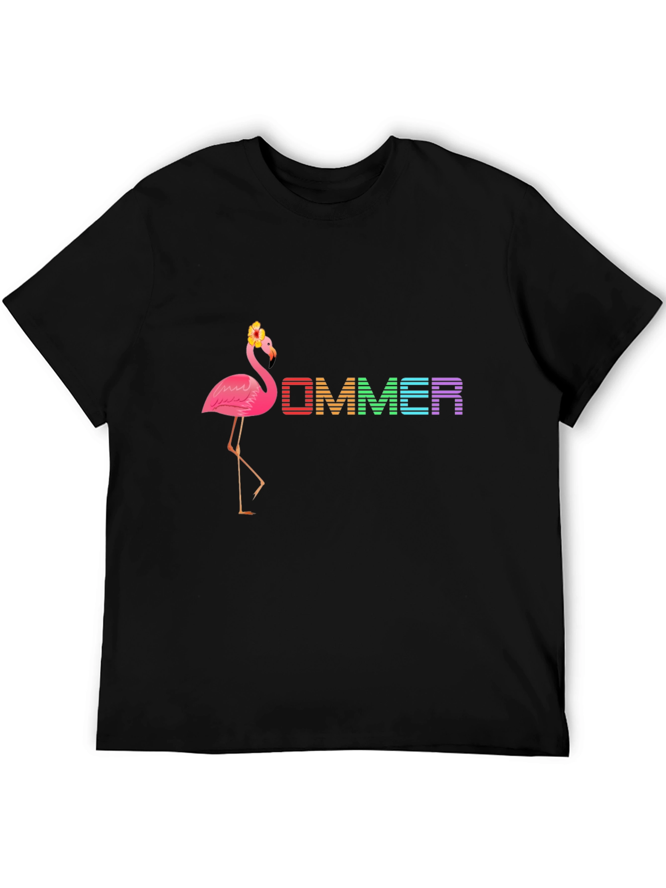 Flamingo Summer T-Shirt - Tropical Vibes