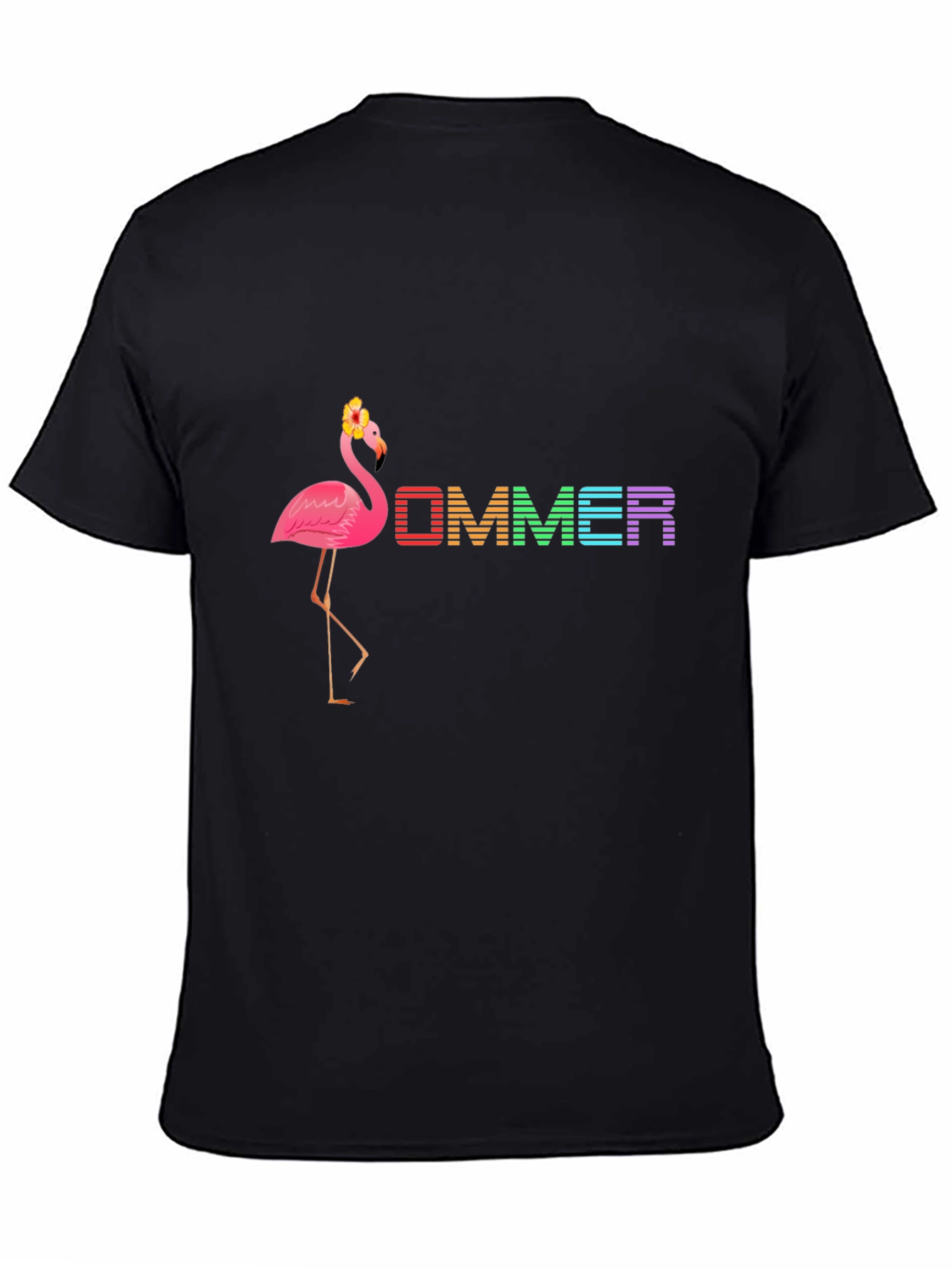 Flamingo Summer T-Shirt - Tropical Vibes