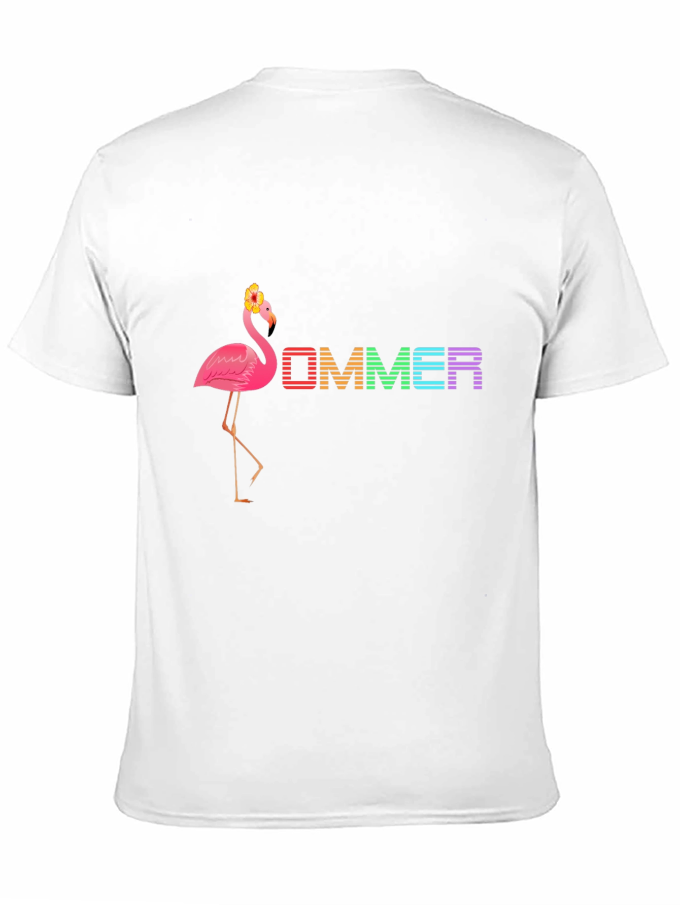 Flamingo Summer T-Shirt - Tropical Vibes