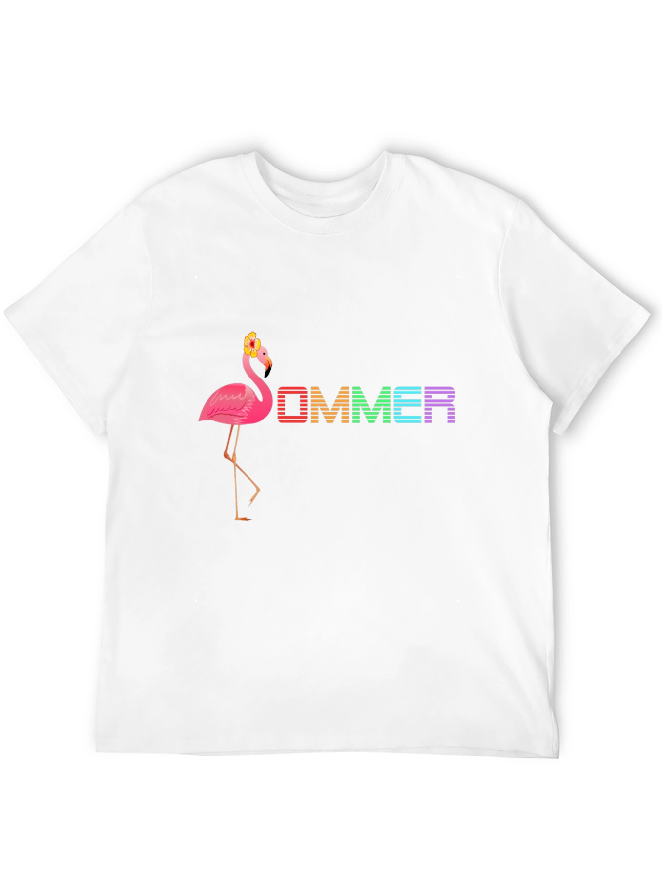 Flamingo Summer T-Shirt - Tropical Vibes