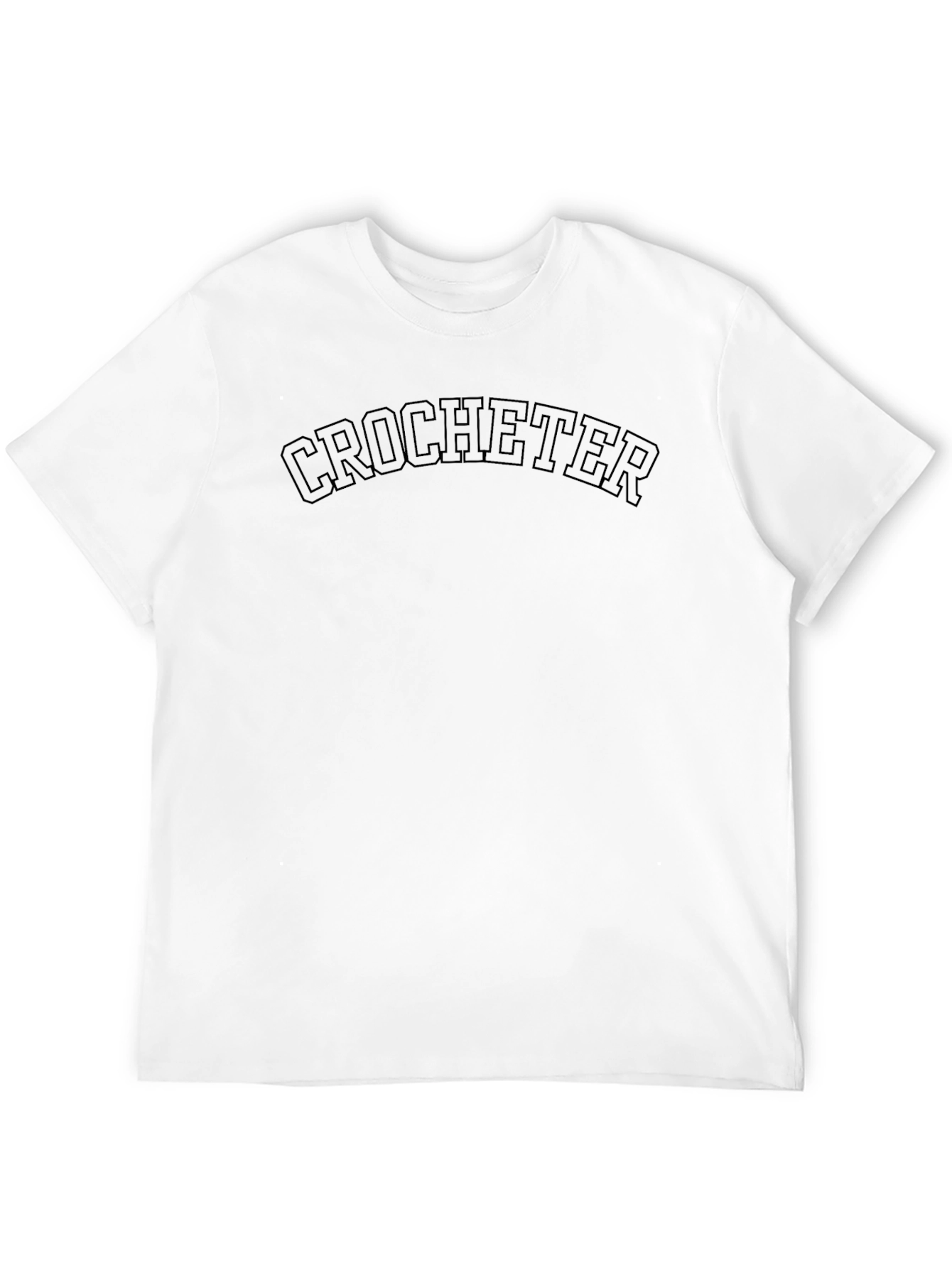 Crocheter T-Shirt - Classic Black Tee