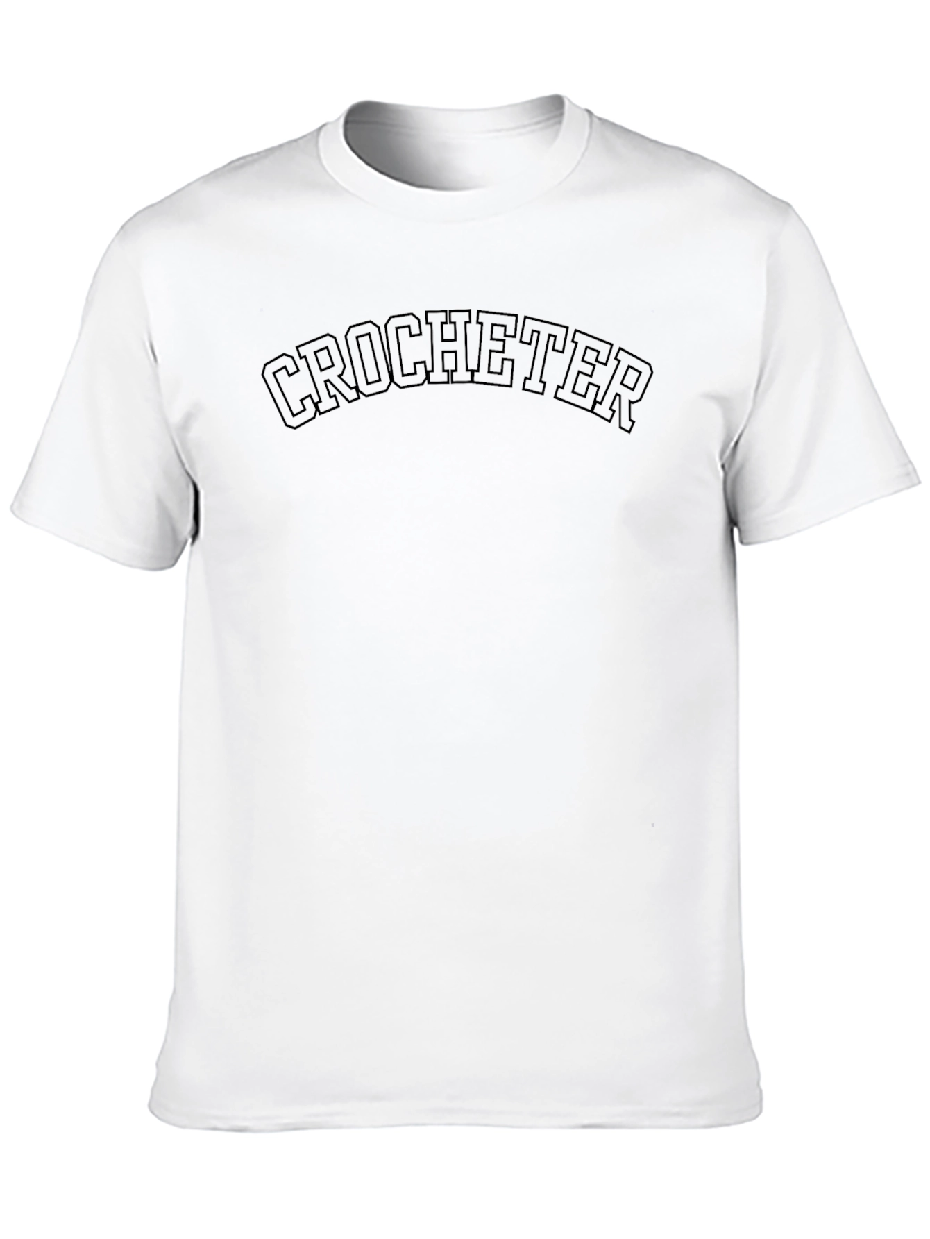 Crocheter T-Shirt - Classic Black Tee