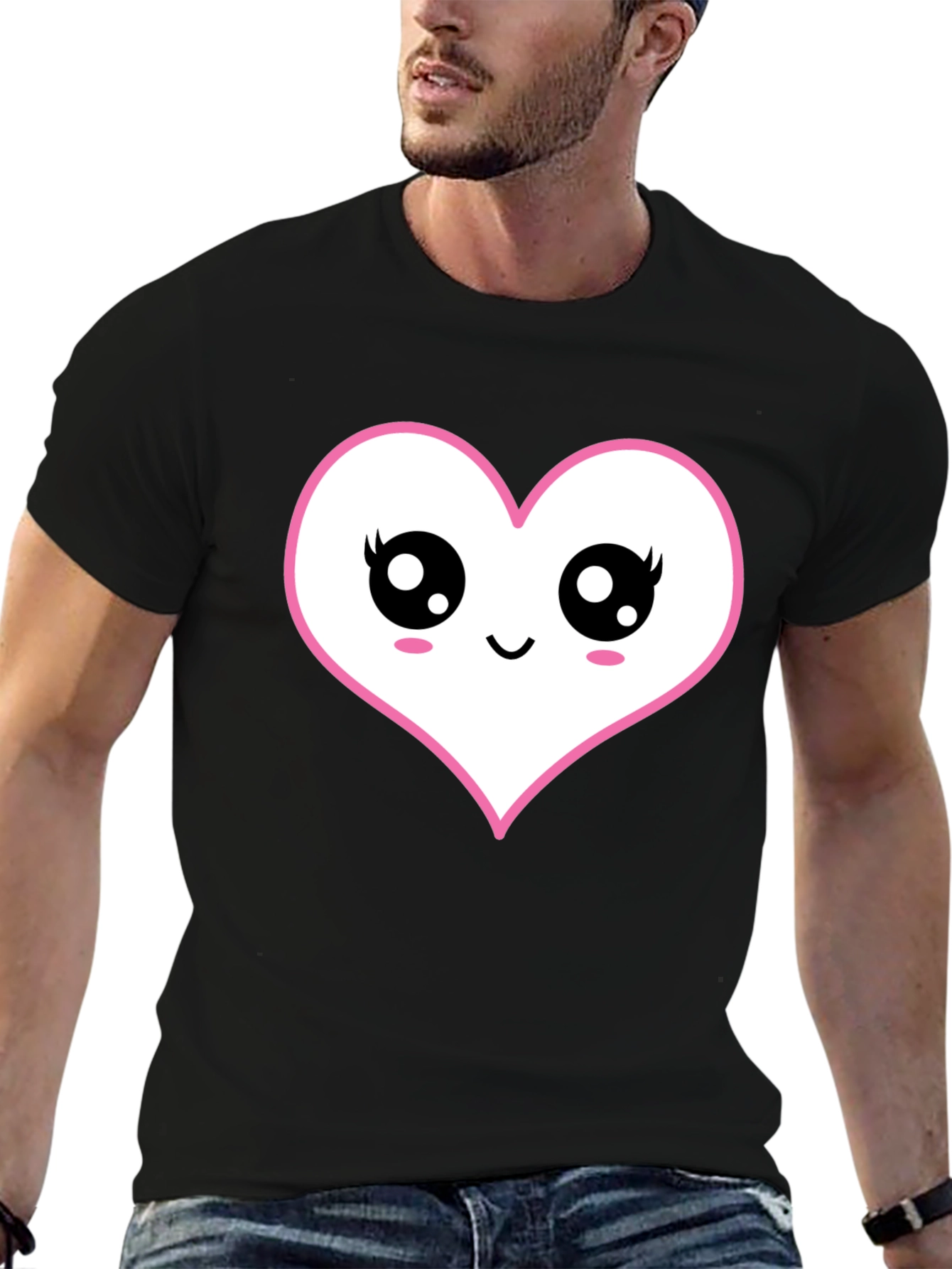 Kawaii Heart Graphic Tee