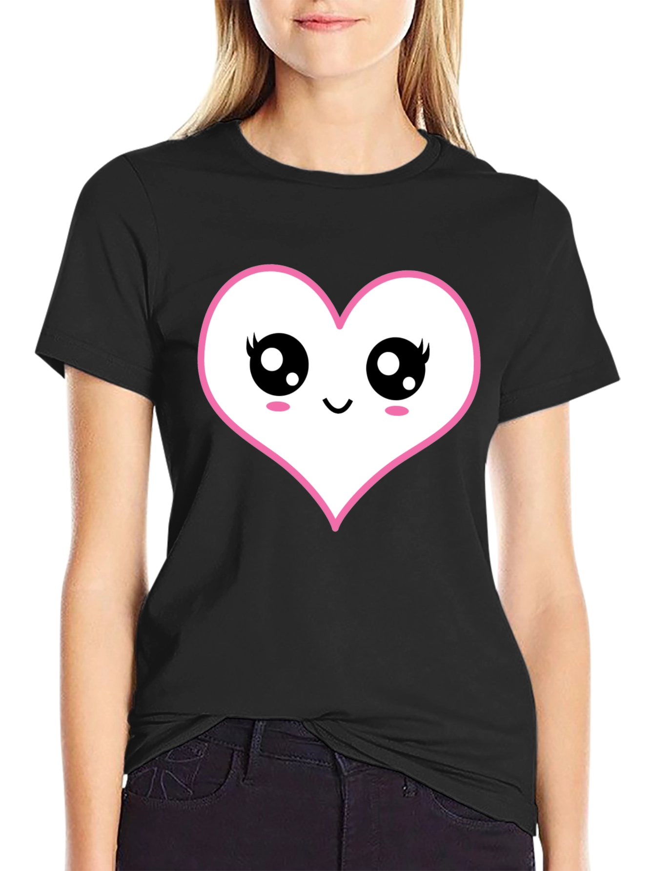 Kawaii Heart Graphic Tee