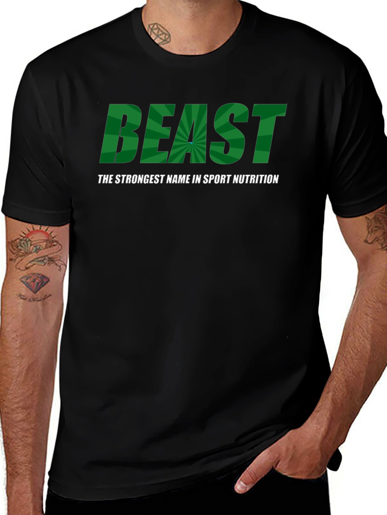 Beast Sport Nutrition Black T-Shirt