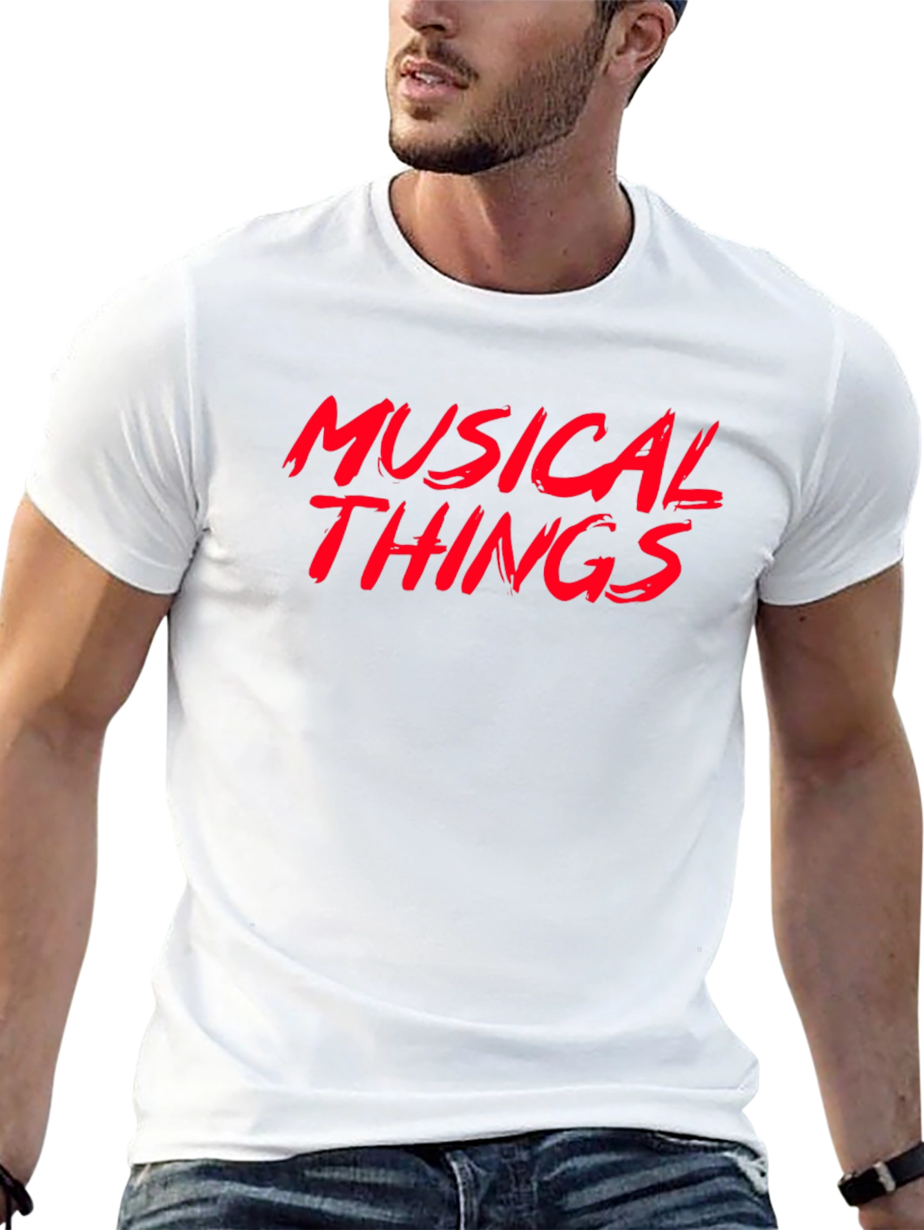 Musical Things Graphic Tee - Black