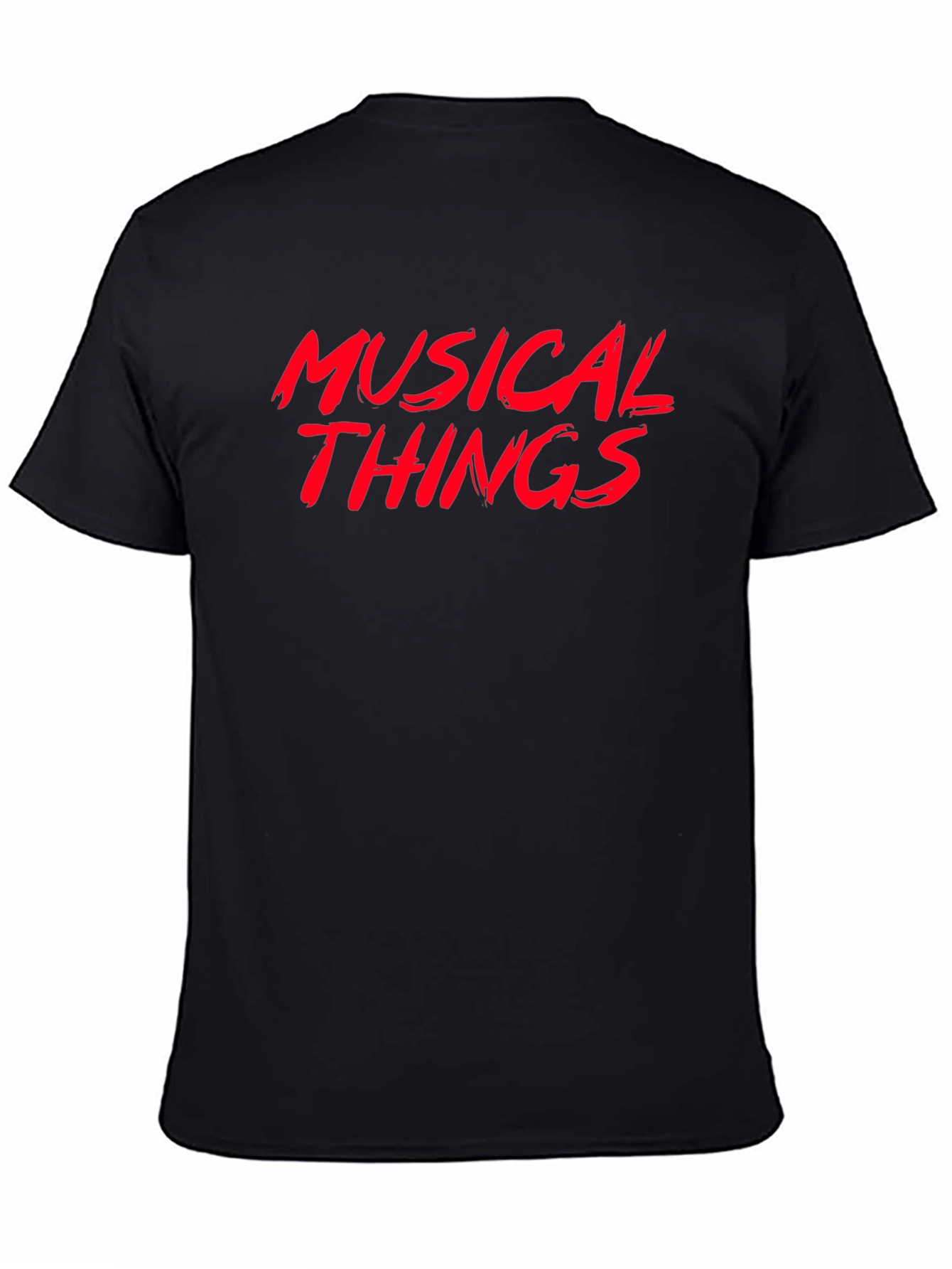 Musical Things Graphic Tee - Black