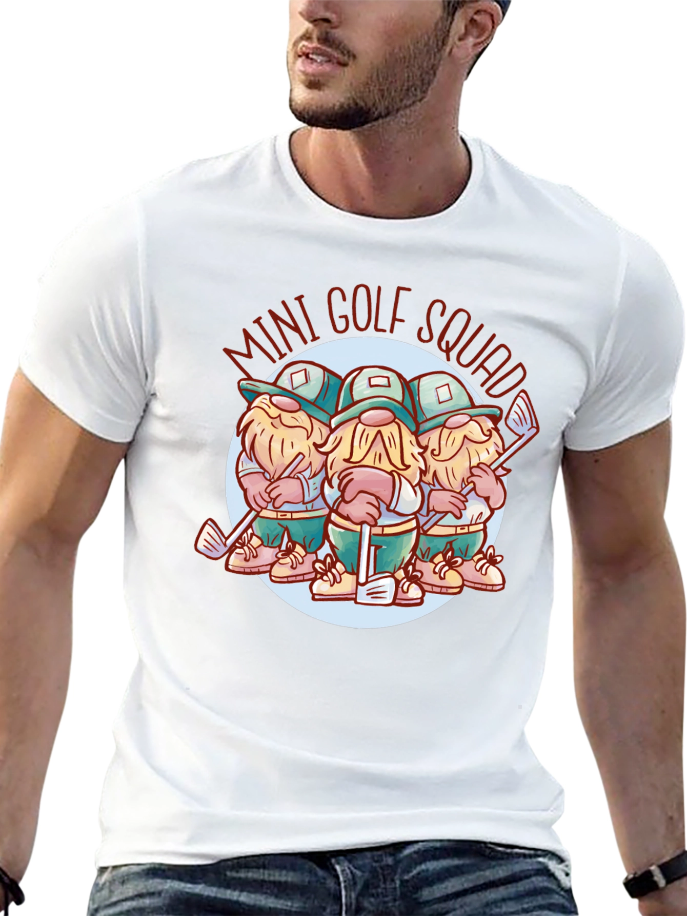 Mini Golf Squad Graphic Tee