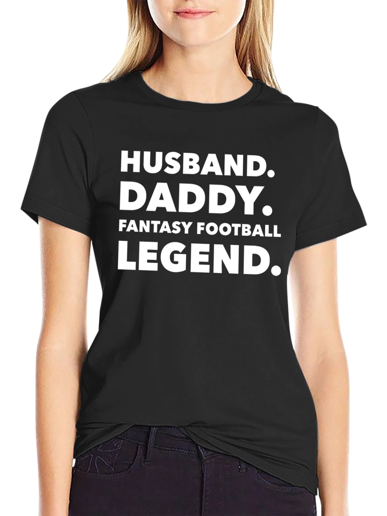 Husband Daddy Fantasy Football Legend Tee