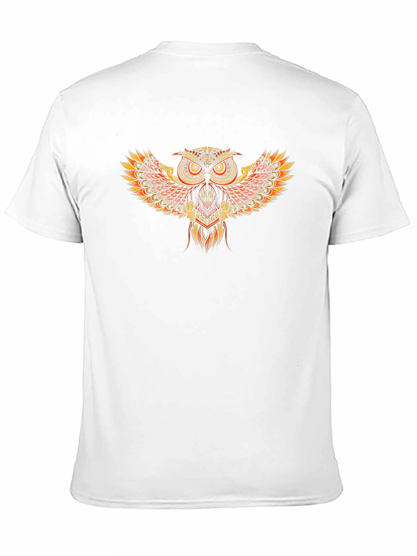 Graphic Owl Black T-Shirt