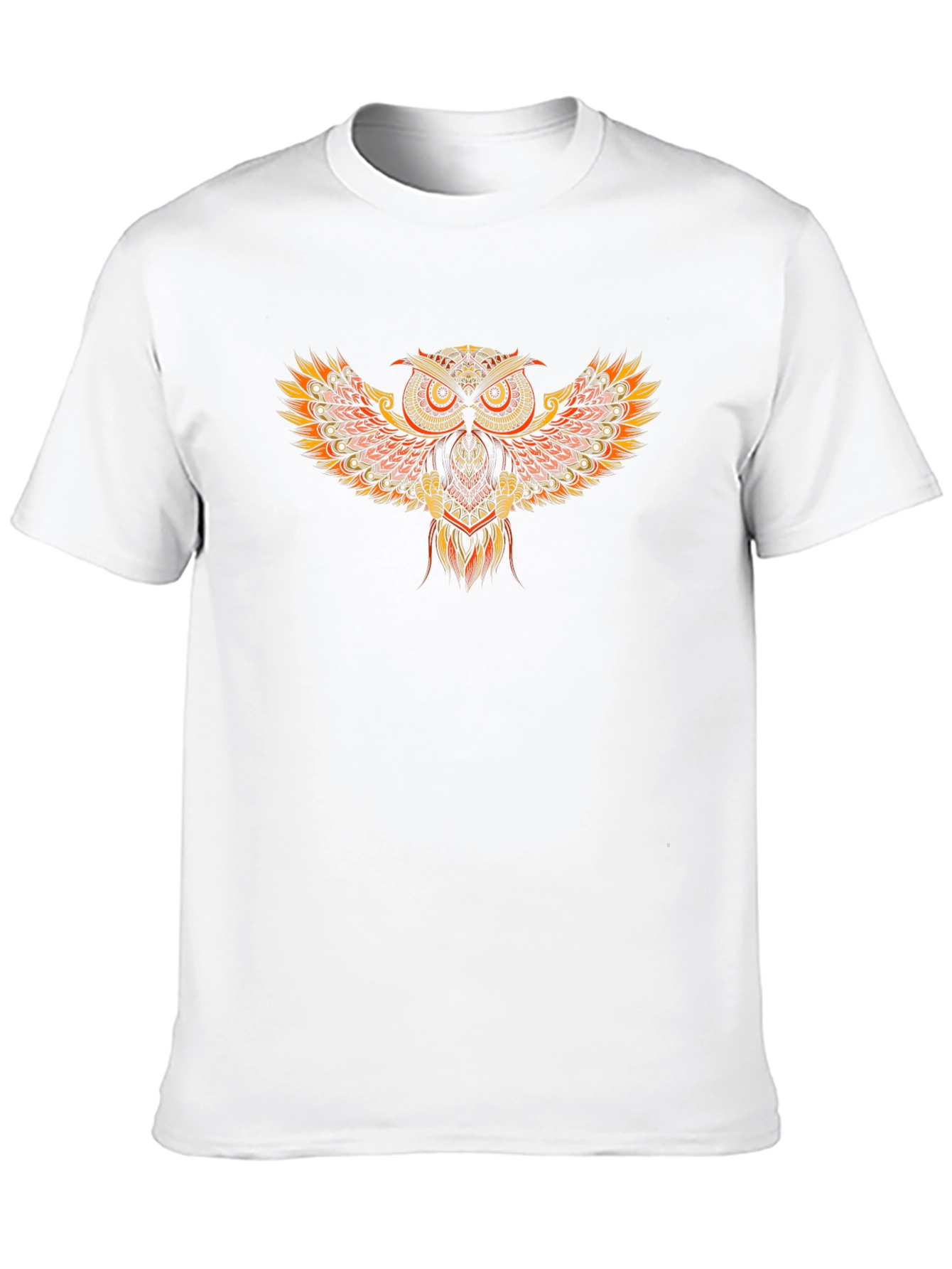 Graphic Owl Black T-Shirt