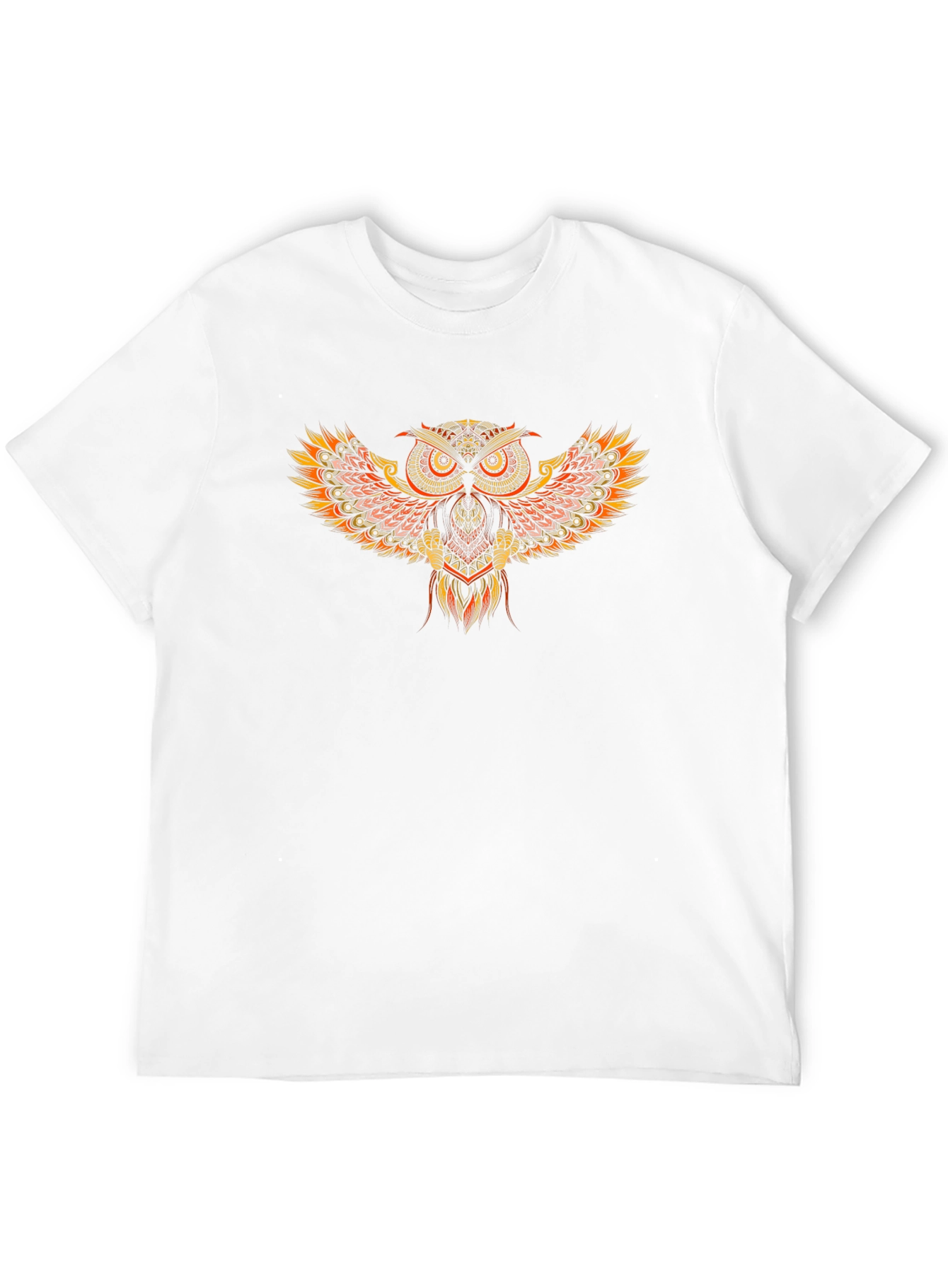 Graphic Owl Black T-Shirt