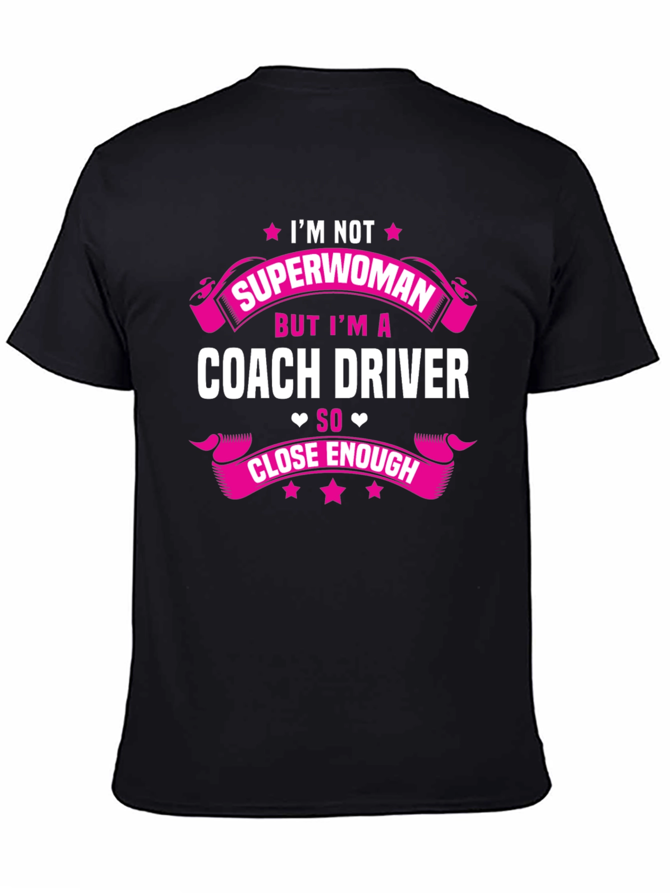 Coach Driver Superwoman Graphic T-Shirt