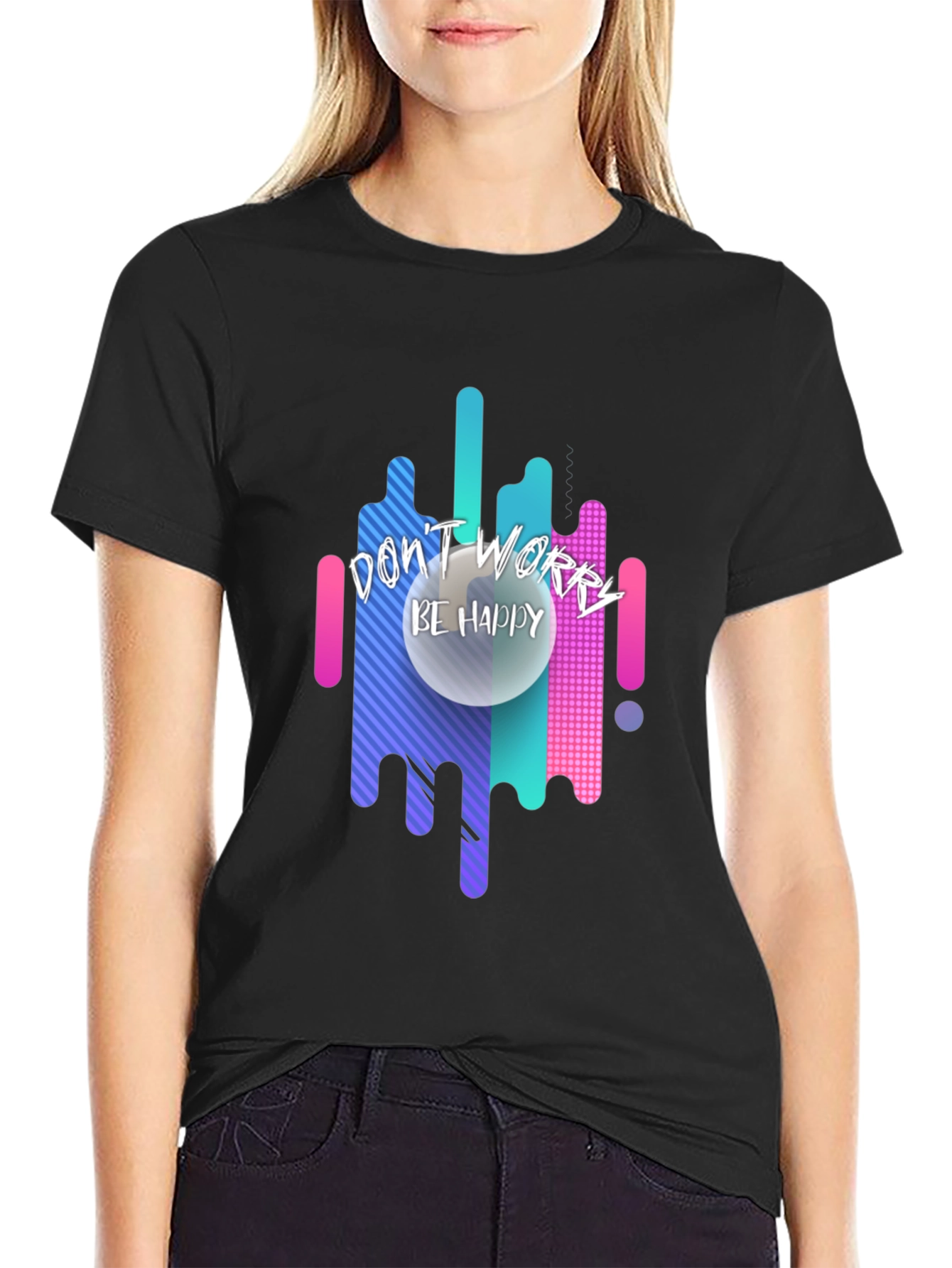 Dont Worry Be Happy Graphic Tee