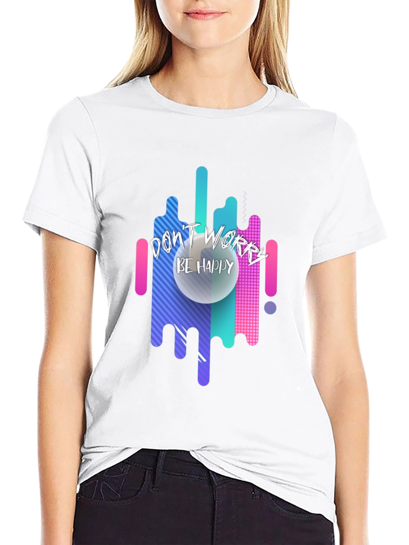 Dont Worry Be Happy Graphic Tee