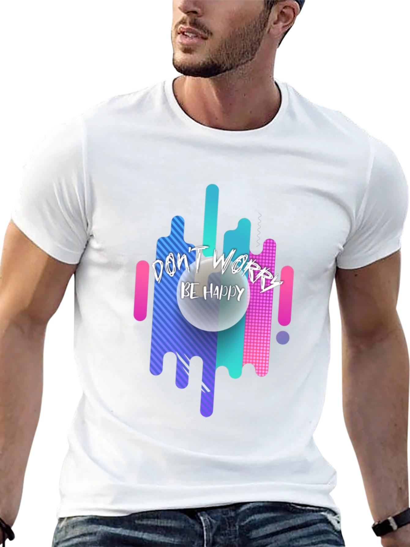 Dont Worry Be Happy Graphic Tee