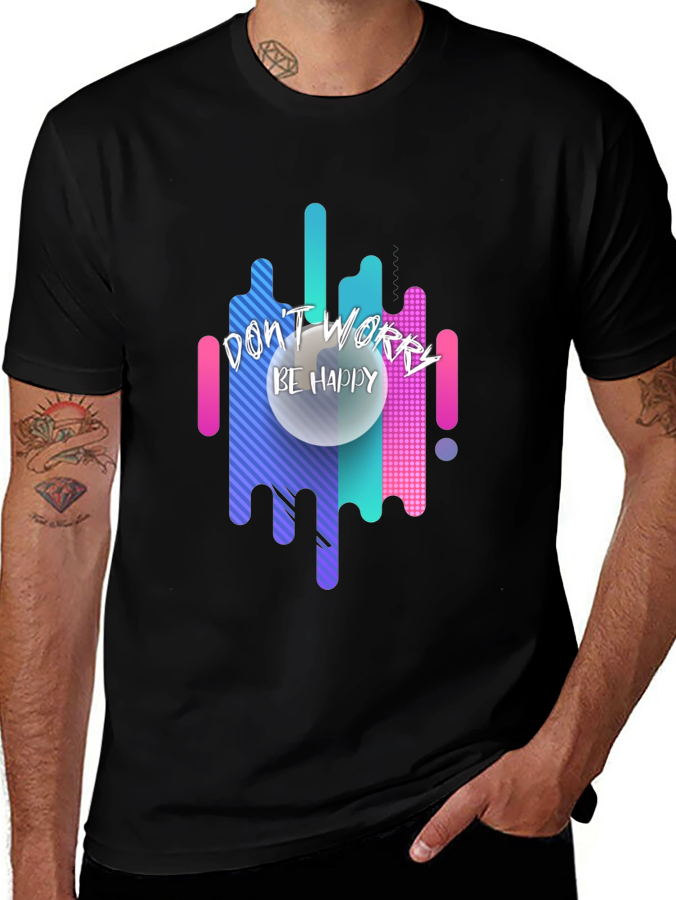 Dont Worry Be Happy Graphic Tee