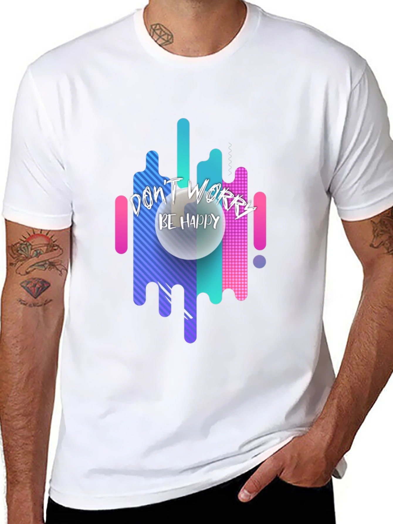 Dont Worry Be Happy Graphic Tee