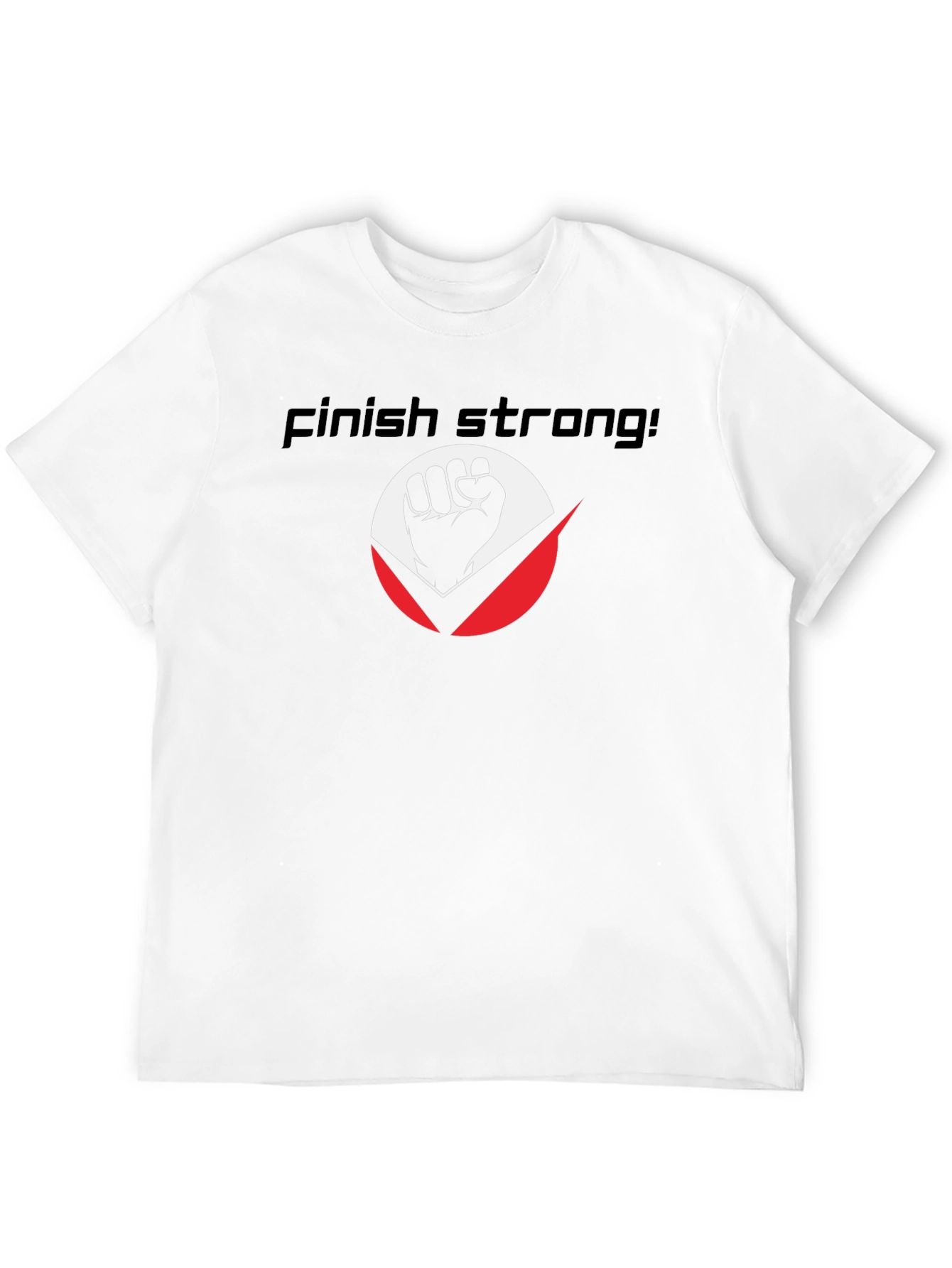 Finish Strong Graphic T-Shirt