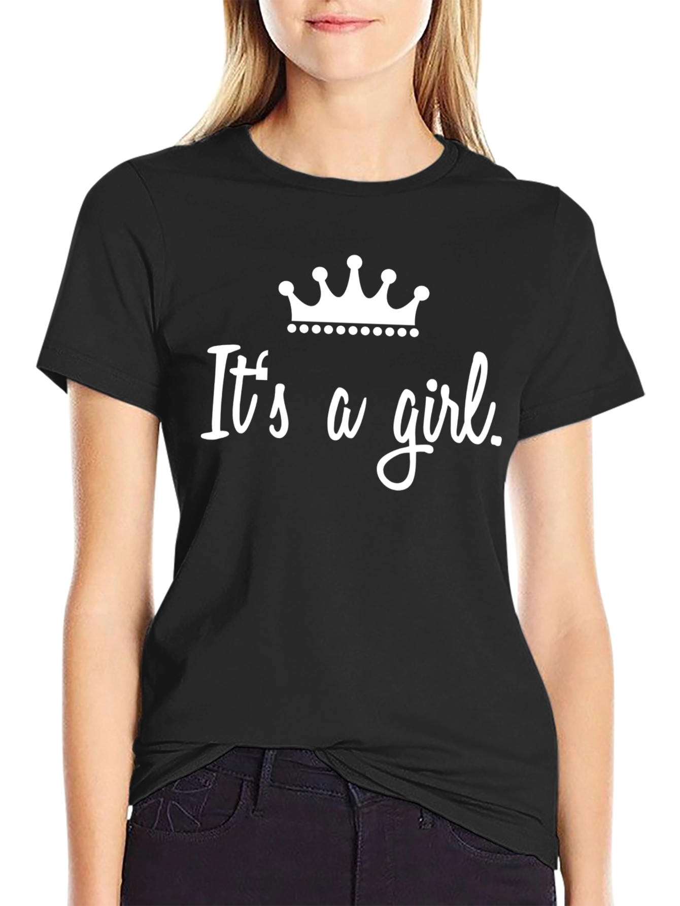 Its a Girl T-Shirt Baby Shower Gift Tee