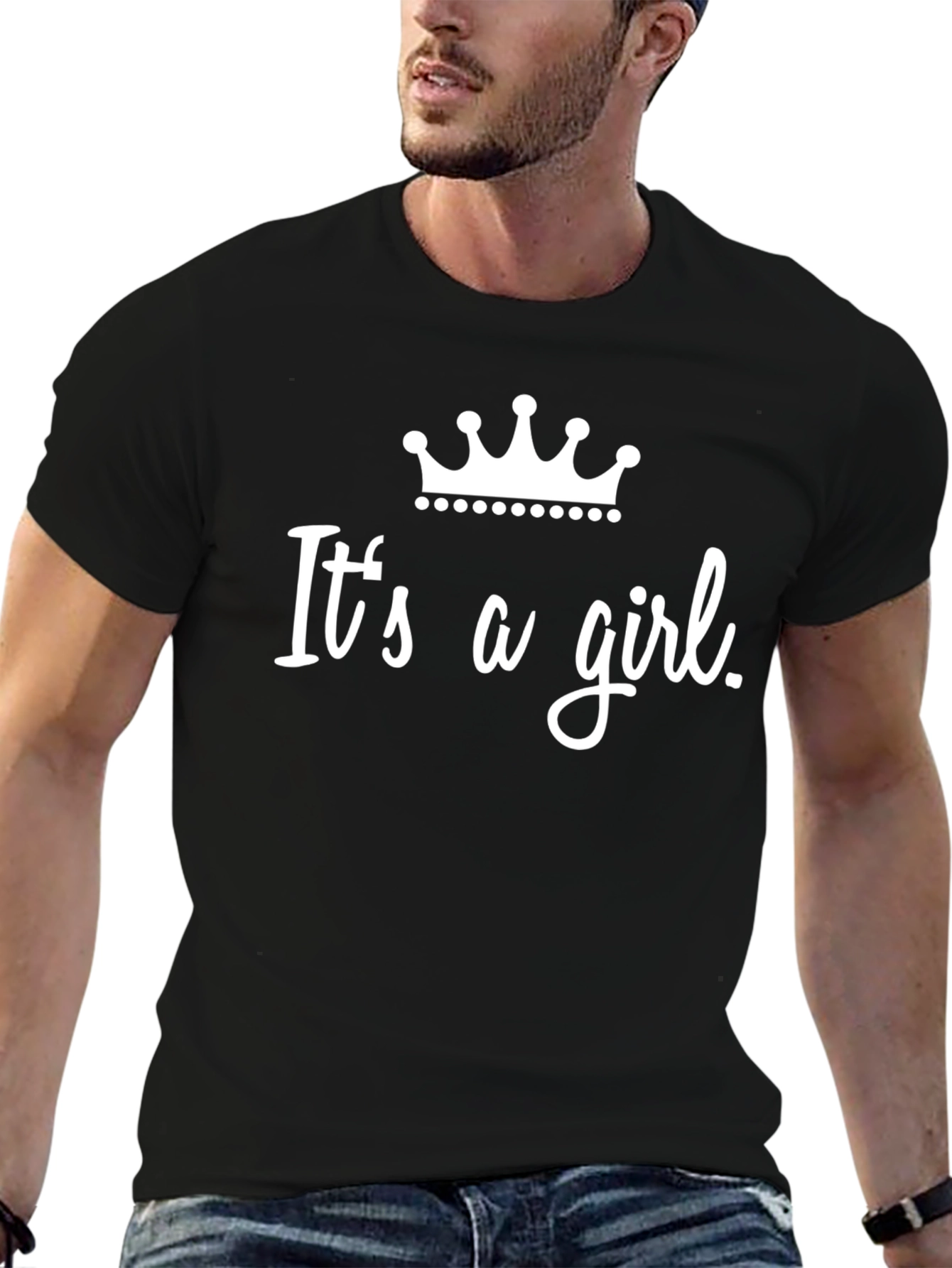 Its a Girl T-Shirt Baby Shower Gift Tee