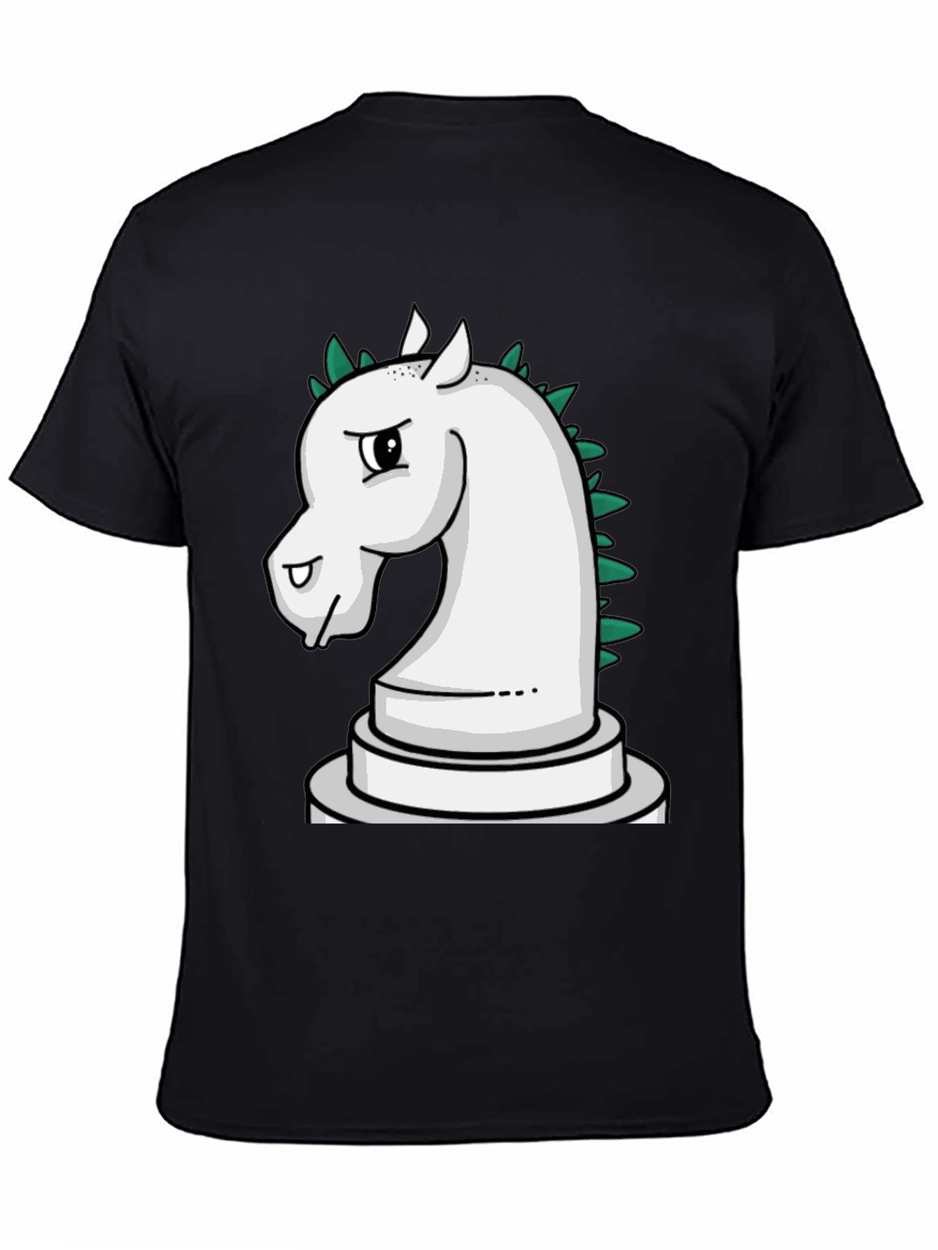 Chess Knight T-Shirt - Unique Cartoon Design