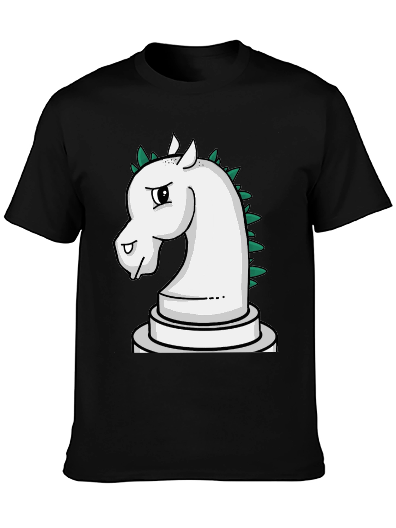 Chess Knight T-Shirt - Unique Cartoon Design