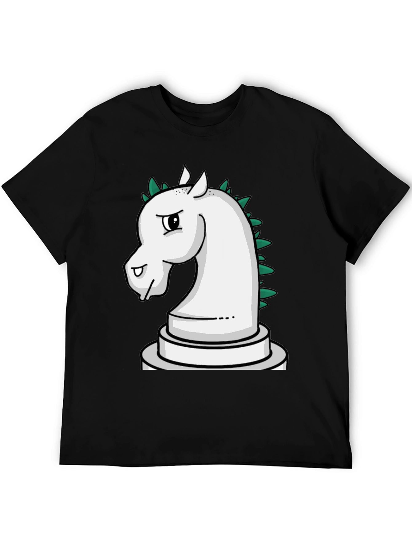 Chess Knight T-Shirt - Unique Cartoon Design