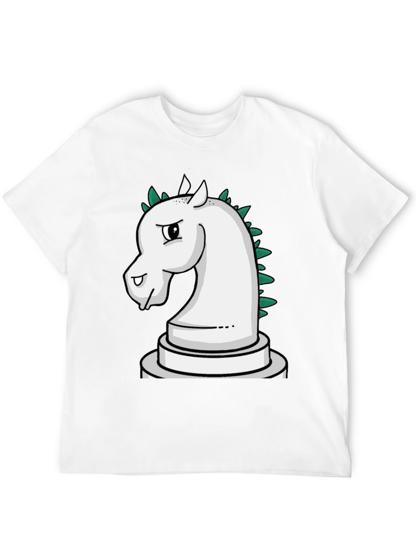 Chess Knight T-Shirt - Unique Cartoon Design