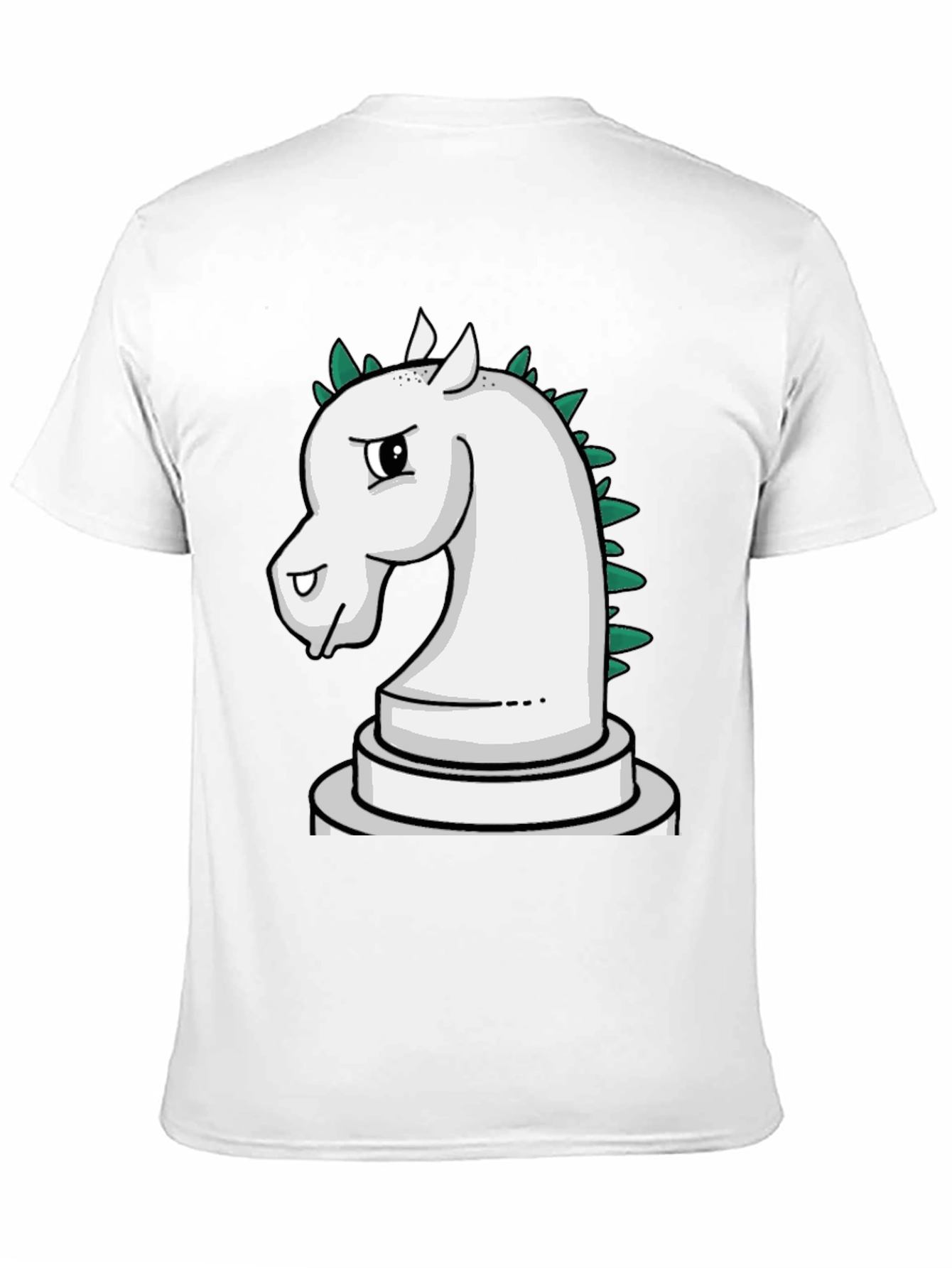 Chess Knight T-Shirt - Unique Cartoon Design