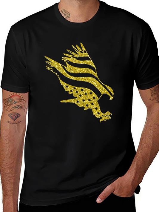 American Eagle Glitter Graphic Tee