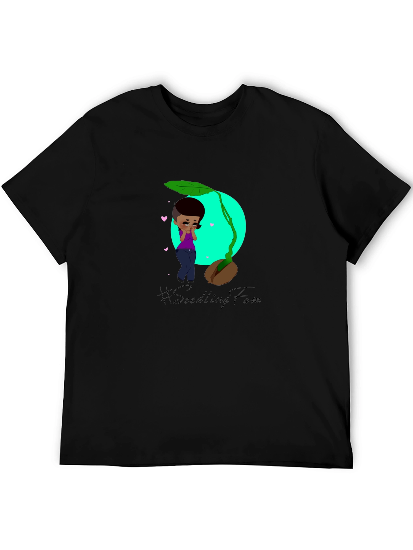 Seedling Fam Graphic Tee - Soft Cotton Blend