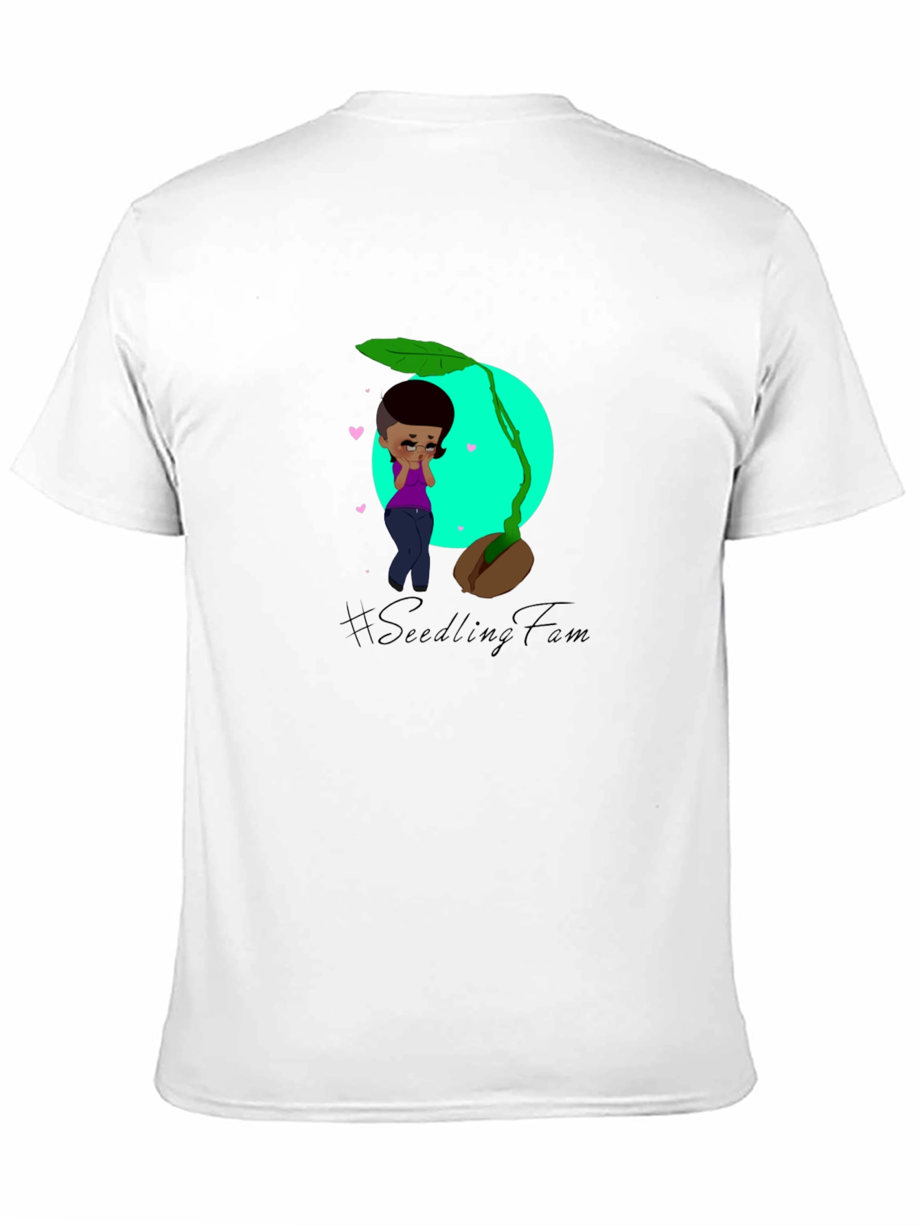 Seedling Fam Graphic Tee - Soft Cotton Blend