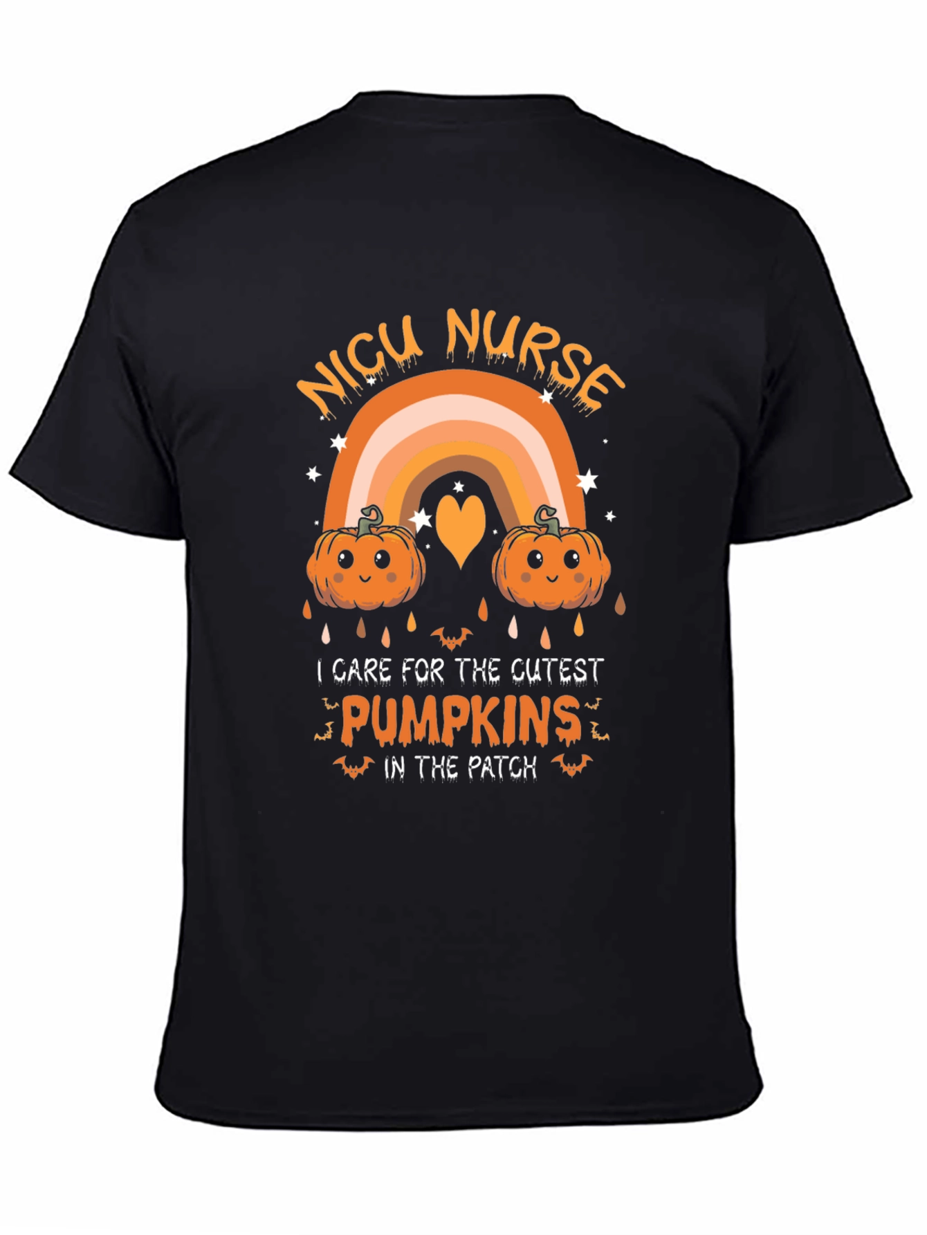 NICU Nurse Cutest Pumpkins Halloween T-Shirt