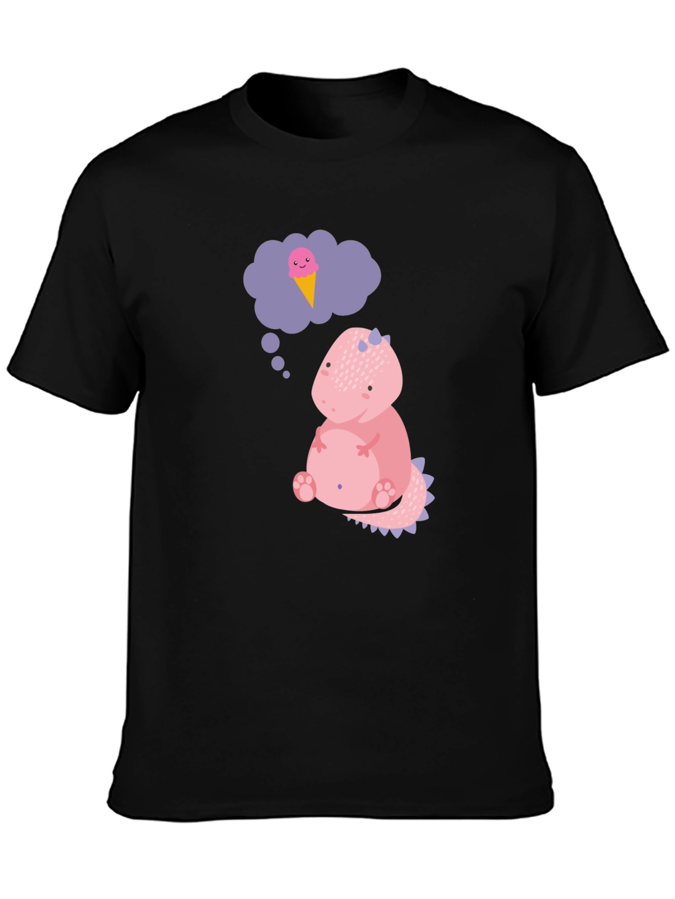 Dino Dreamer Black T-Shirt
