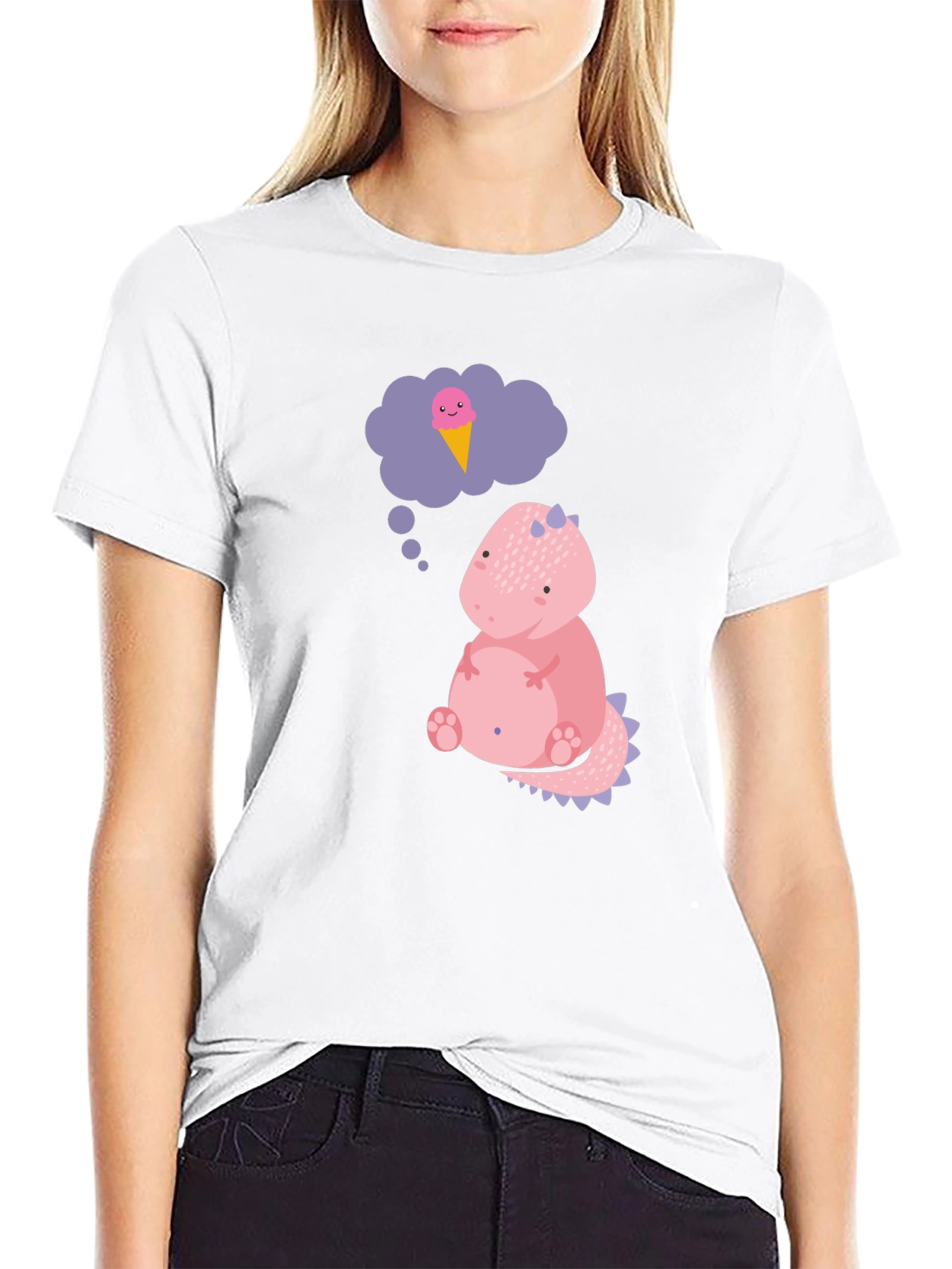 Dino Dreamer Black T-Shirt