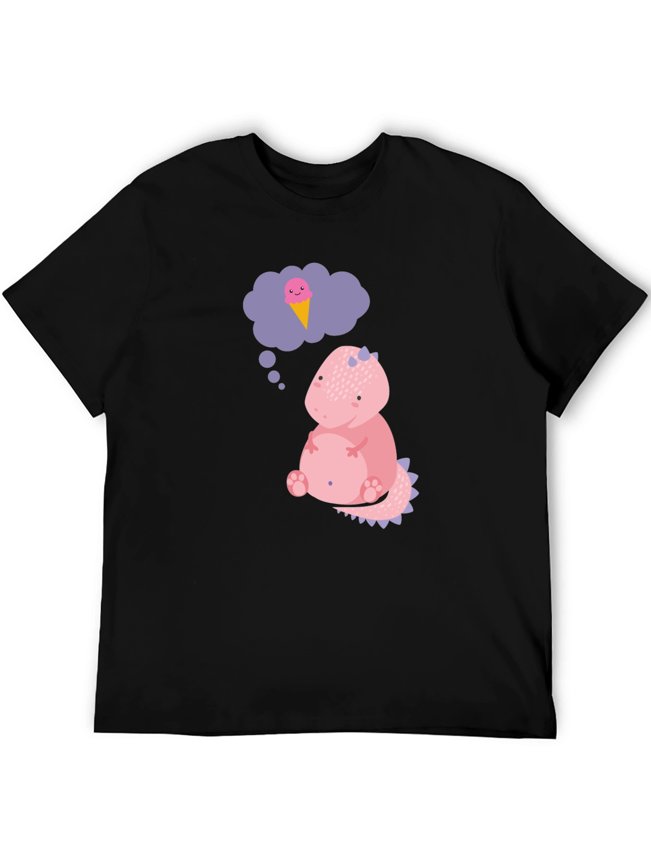 Dino Dreamer Black T-Shirt