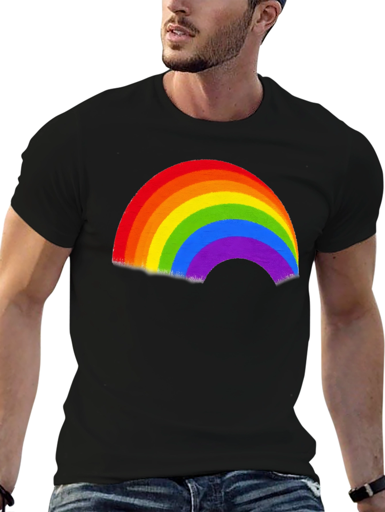 Rainbow Pride Graphic T-Shirt