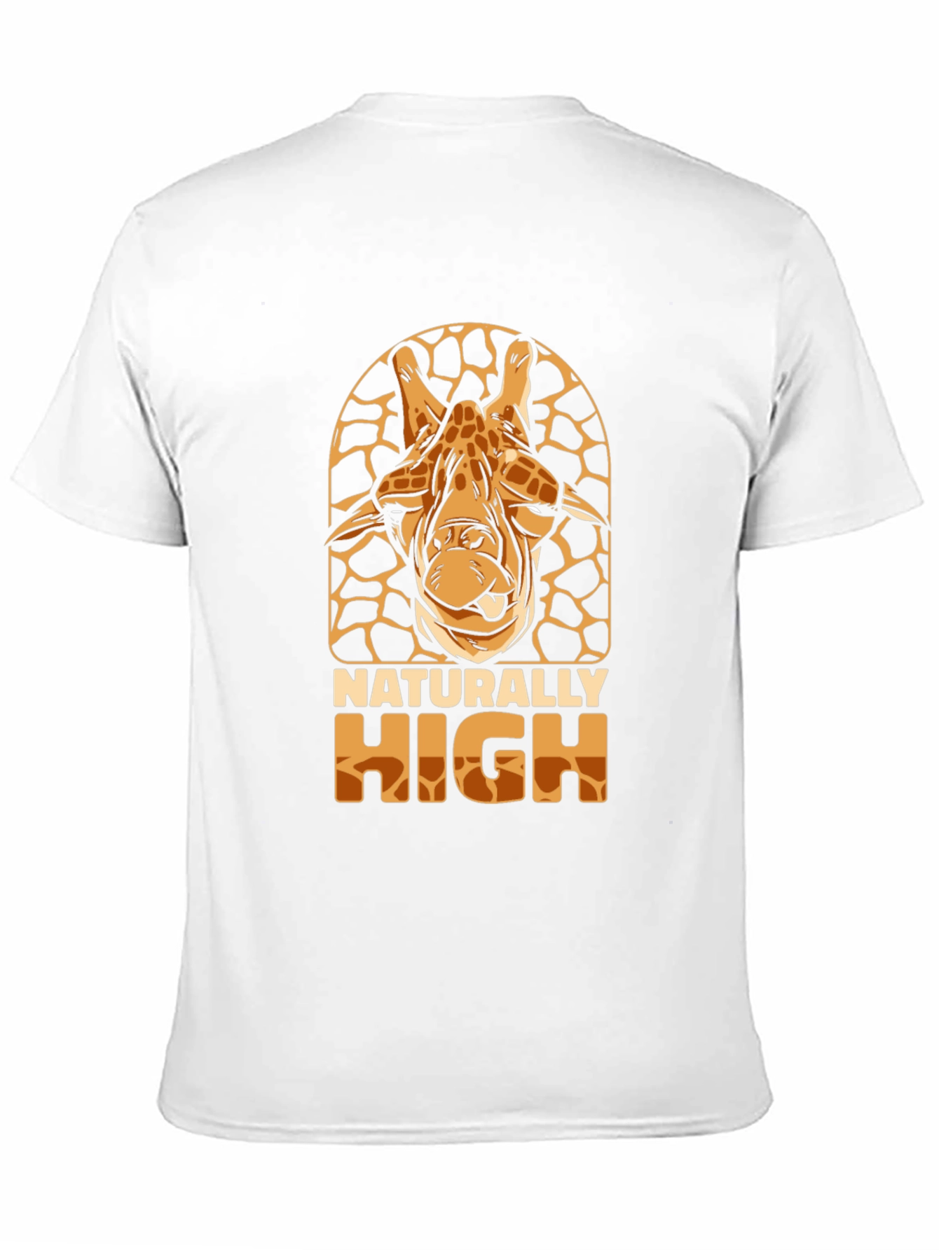 Naturally High Giraffe Graphic T-Shirt