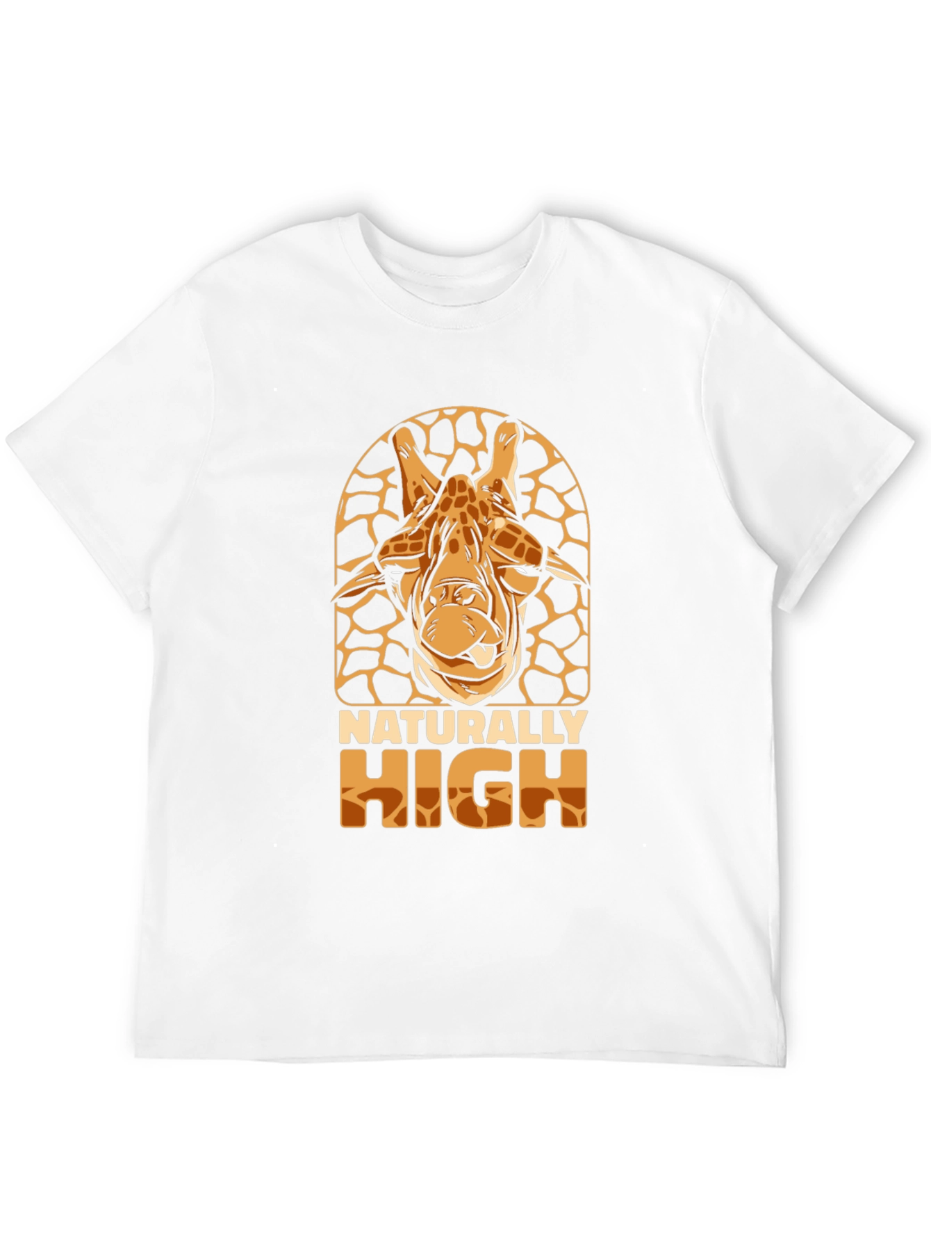 Naturally High Giraffe Graphic T-Shirt