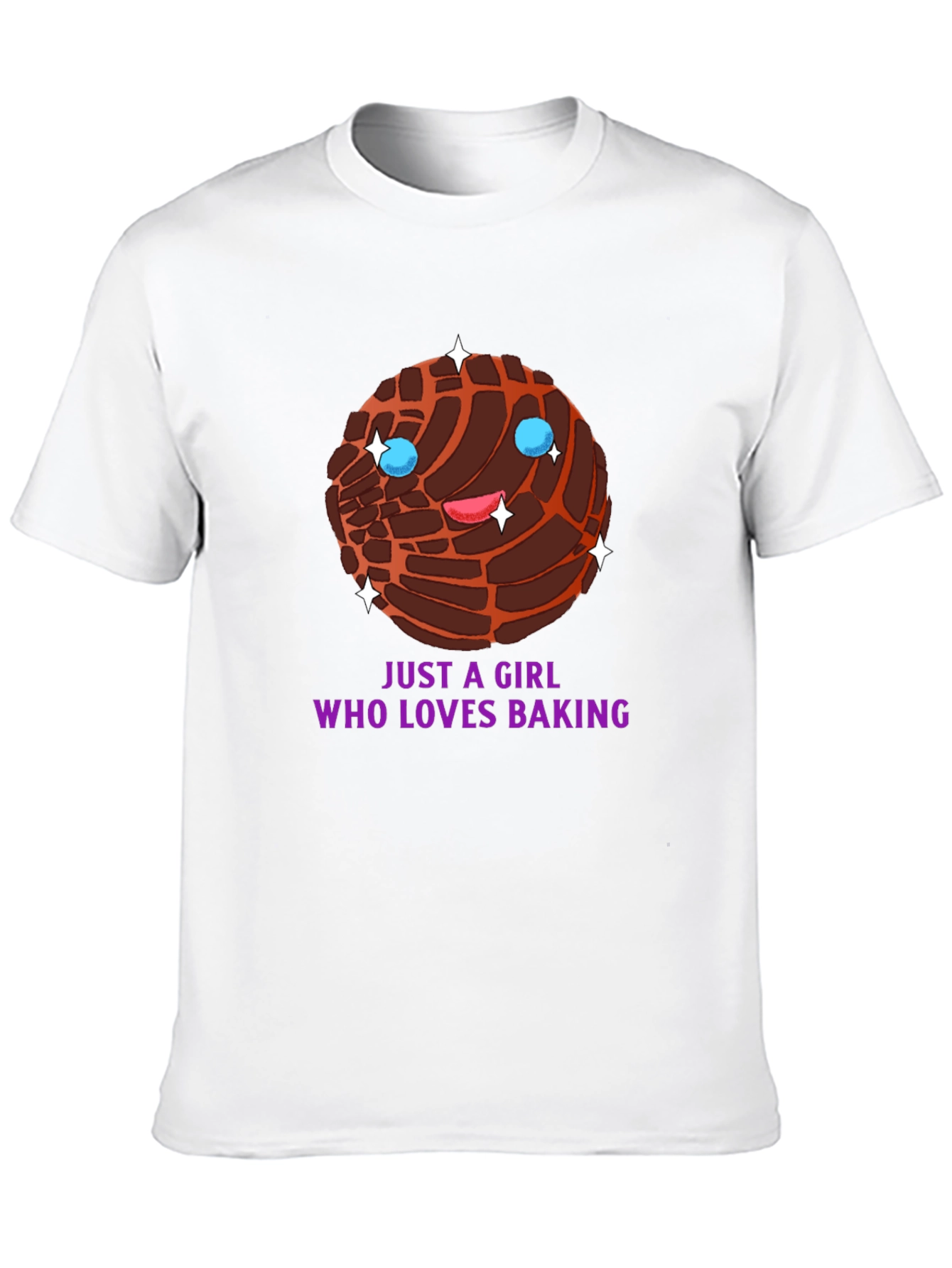 Just a Girl Who Loves Baking Concha T-Shirt