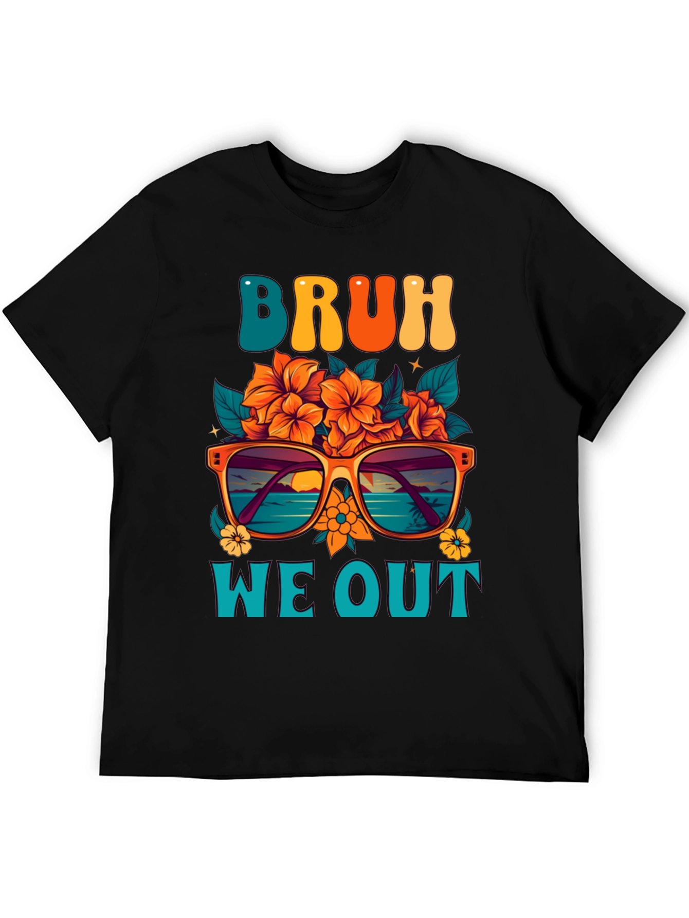Bruh We Out Graphic T-Shirt - Summer Vibes