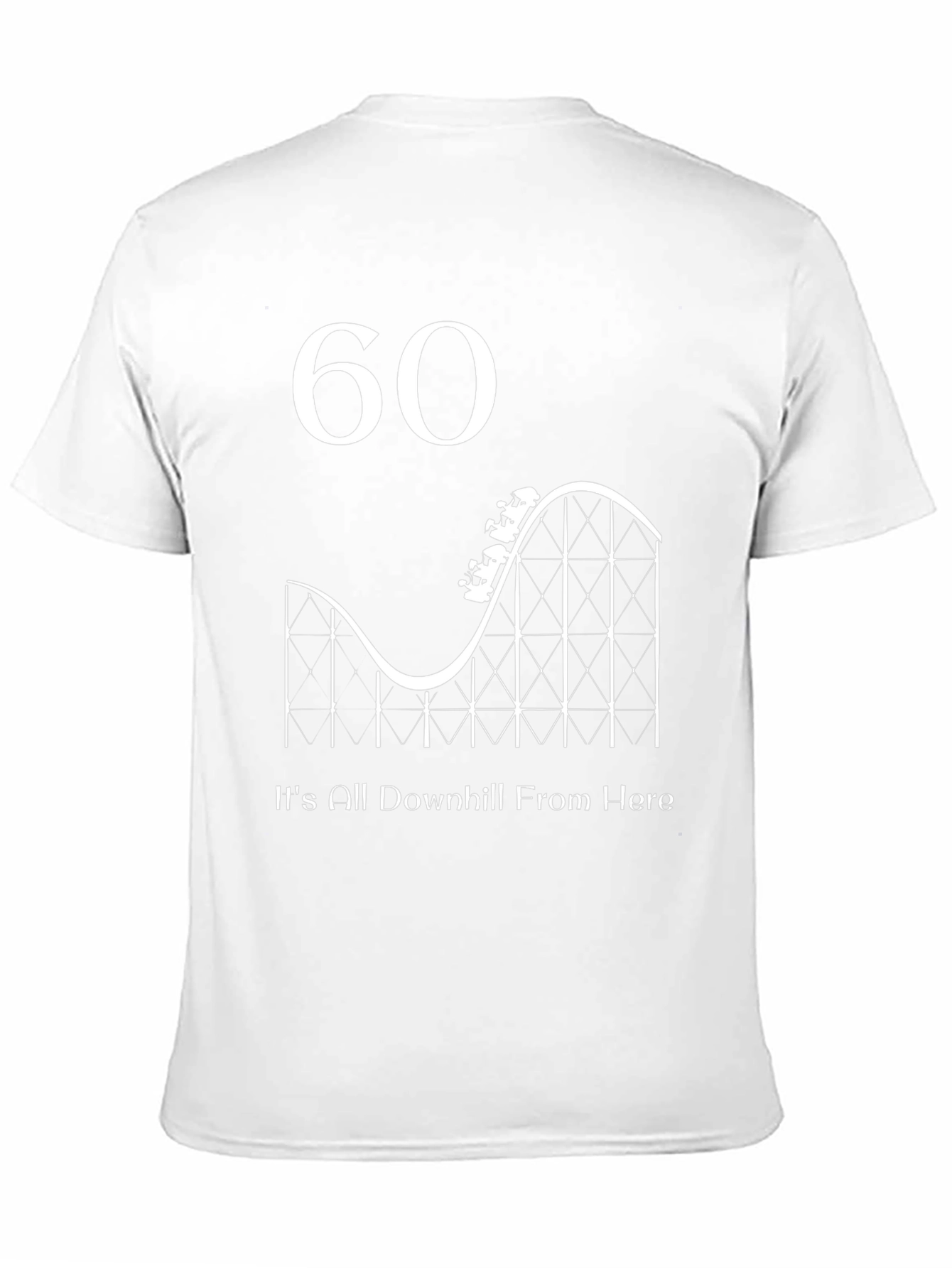 60th Birthday Downhill Rollercoaster T-Shirt