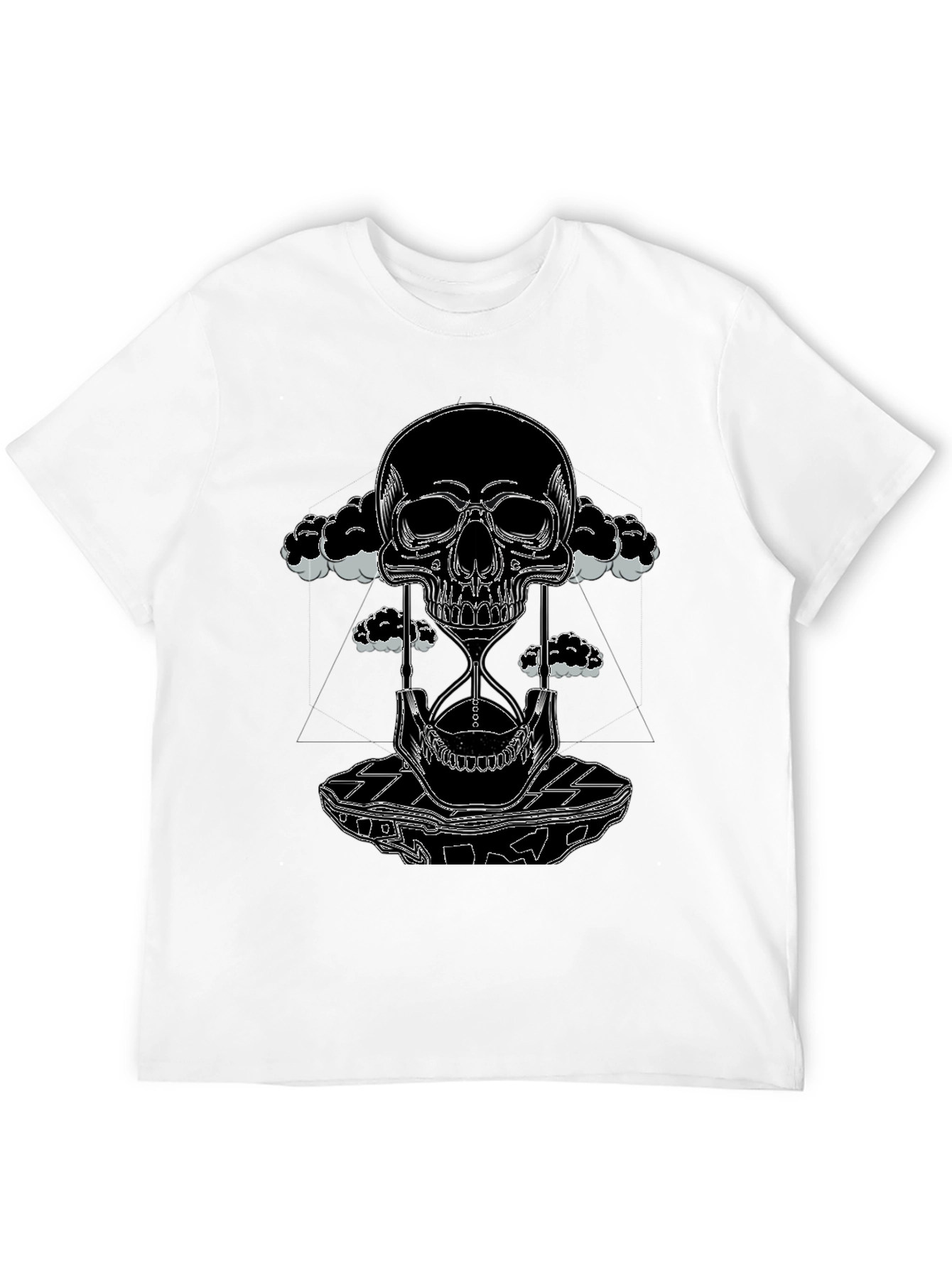 Skull & Hourglass Graphic Tee