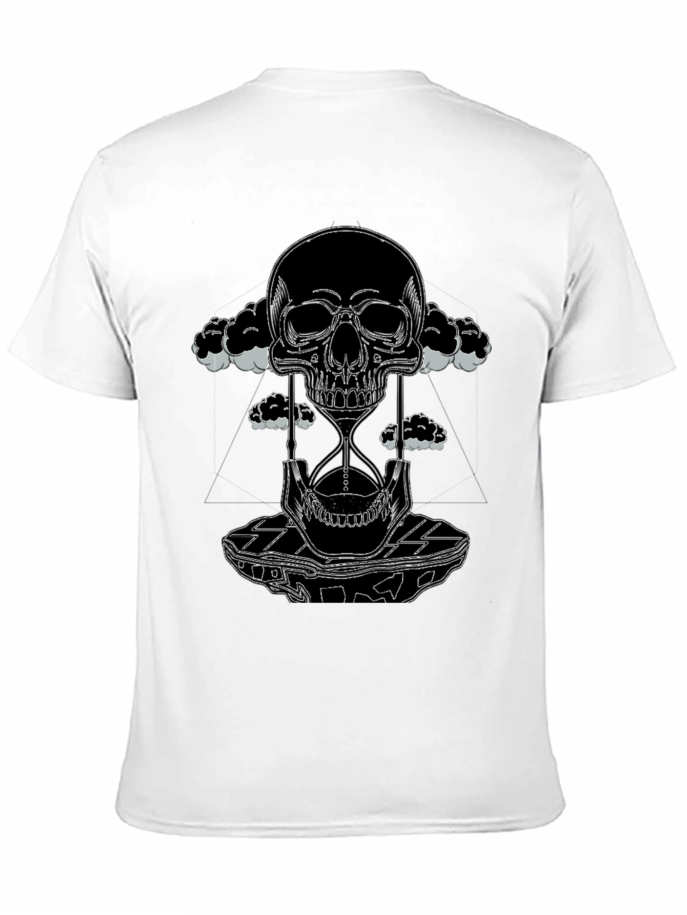 Skull & Hourglass Graphic Tee