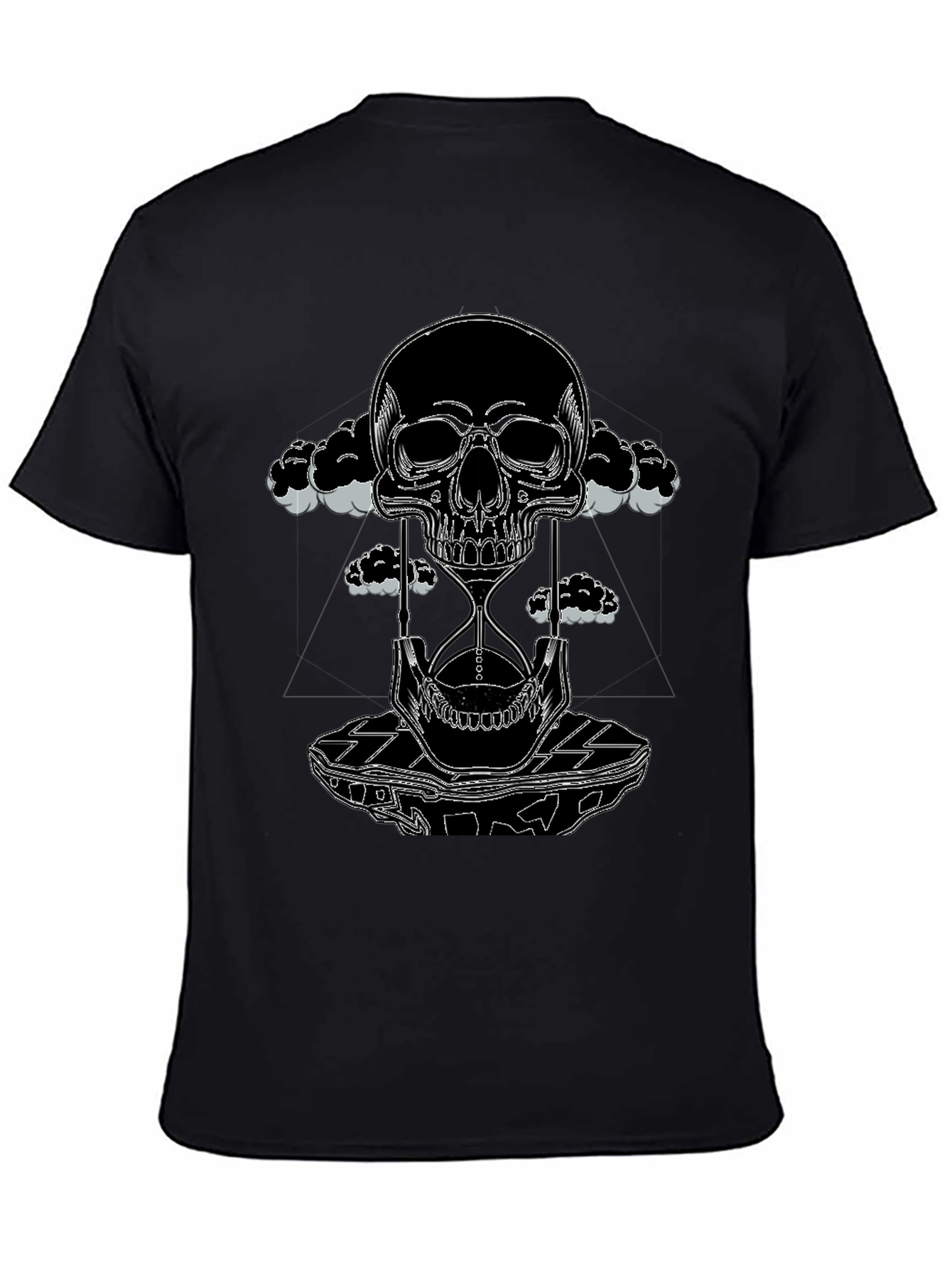 Skull & Hourglass Graphic Tee