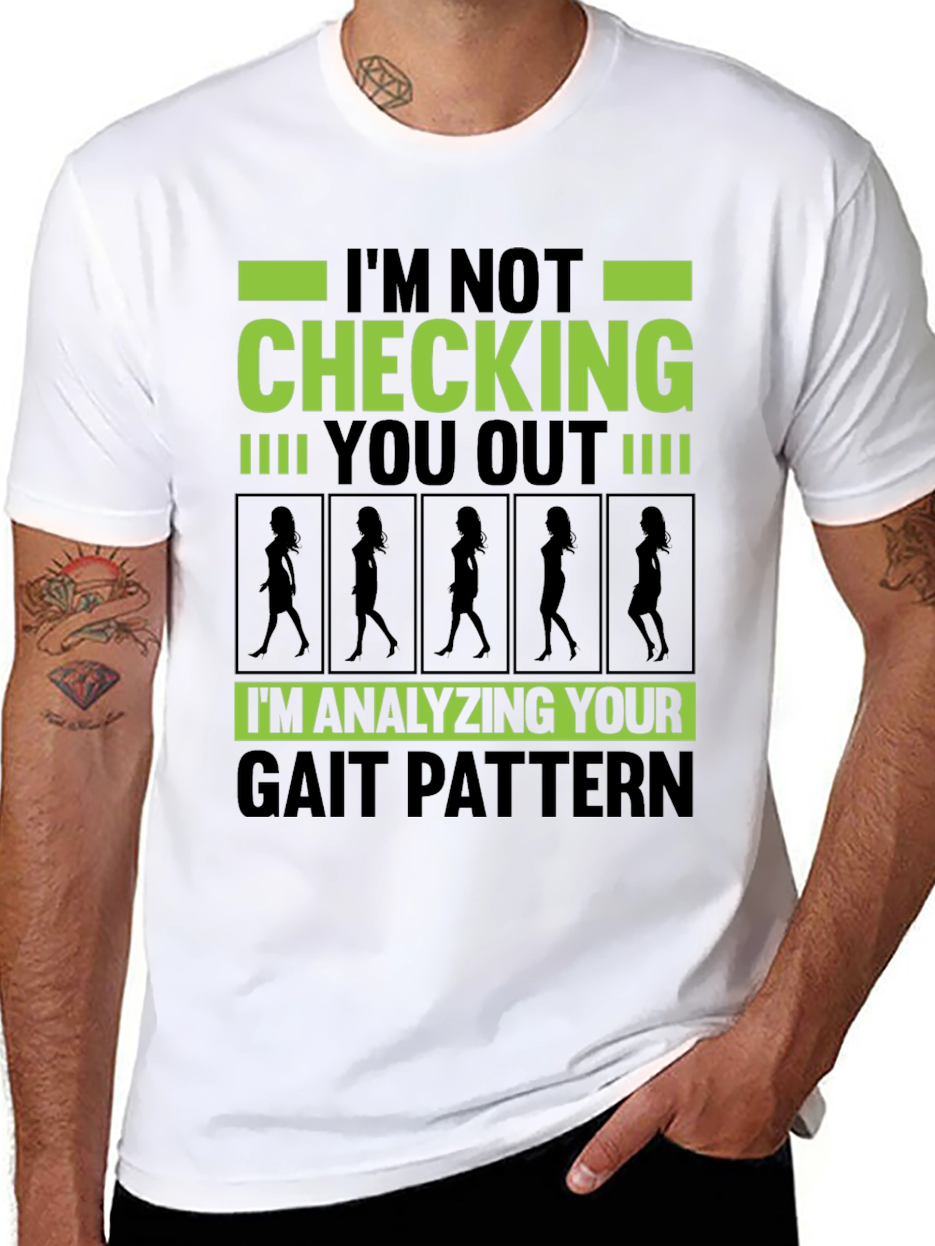 Funny Gait Pattern Analysis T-Shirt